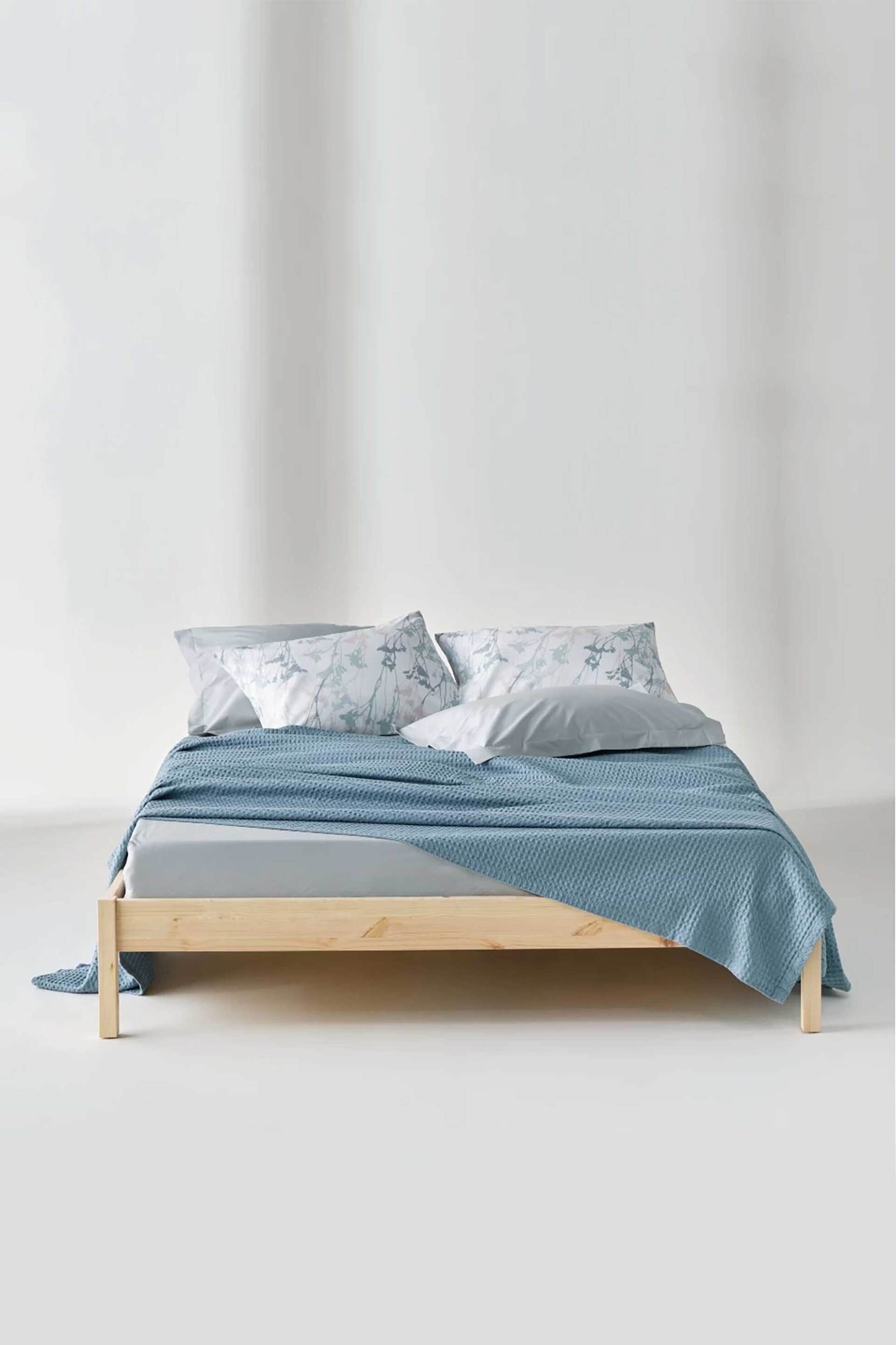 Kentia κουβέρτα μονή waffle 160 x 240 cm "Cecilia 19" - 000080943