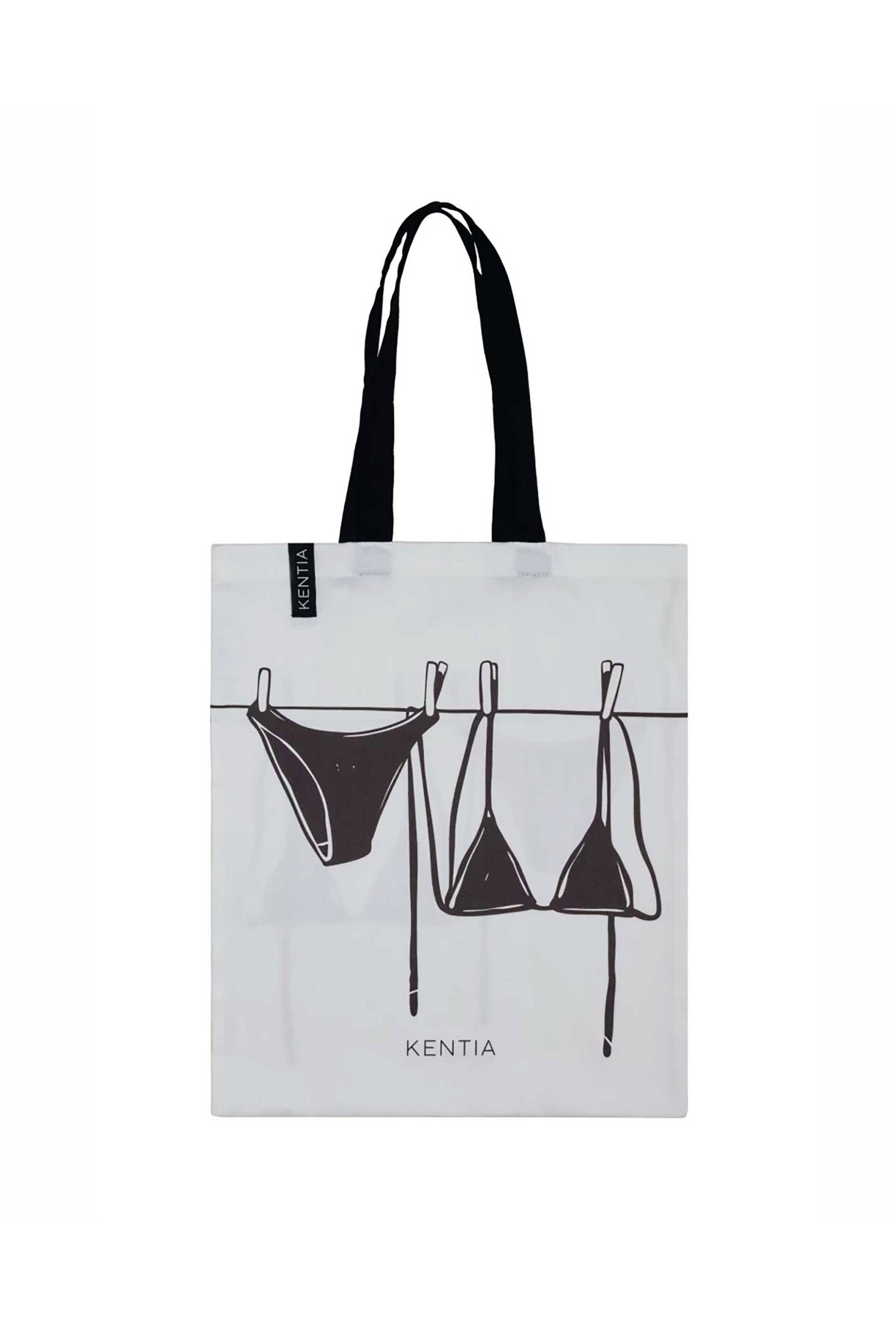 Kentia γυναικεία canvas τσάντα ώμου "Bolsa 262" - 000081536