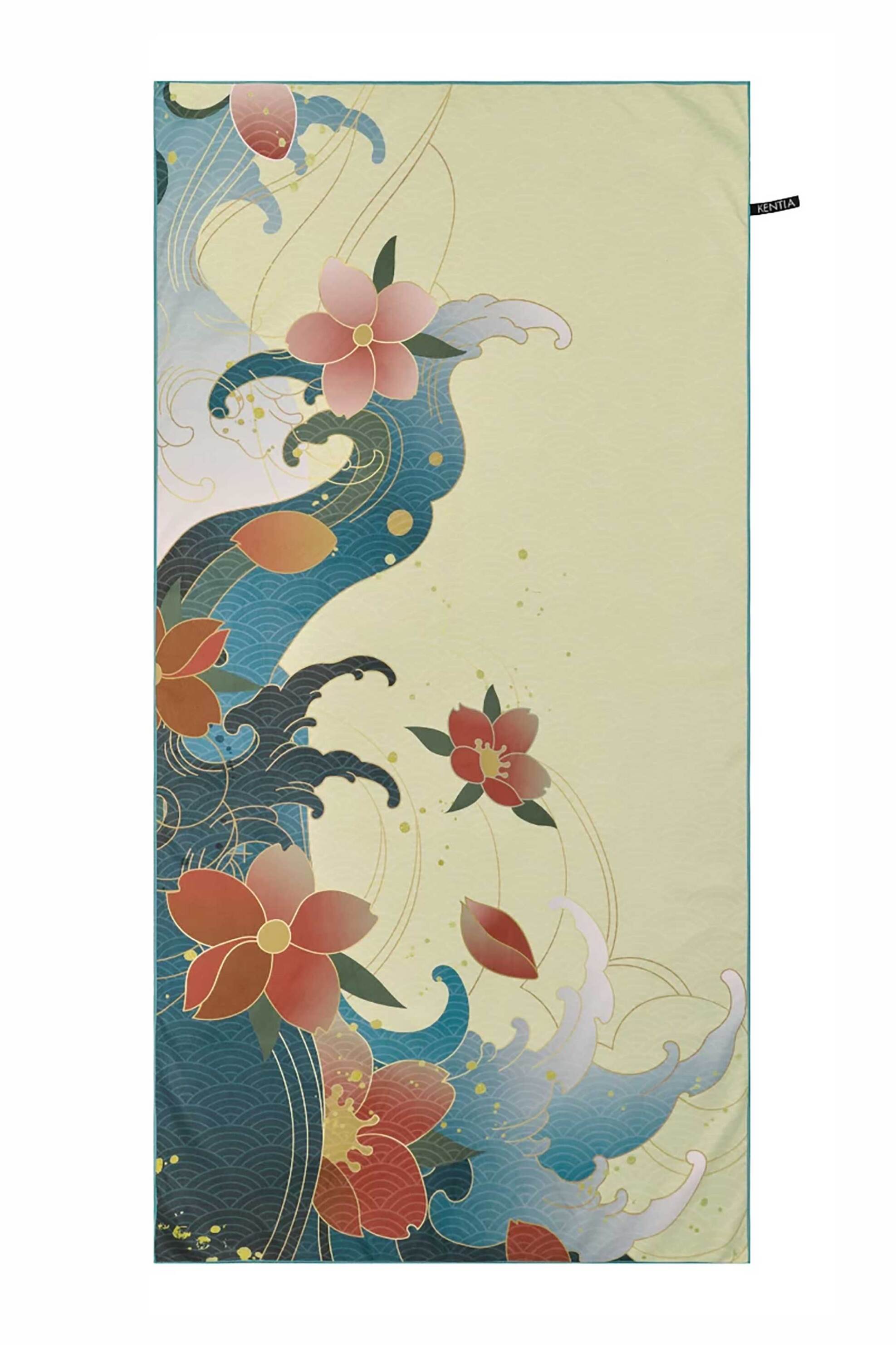 Kentia unisex πετσέτα θαλάσσης 80 x 160 cm "Resort 265" - 000081096