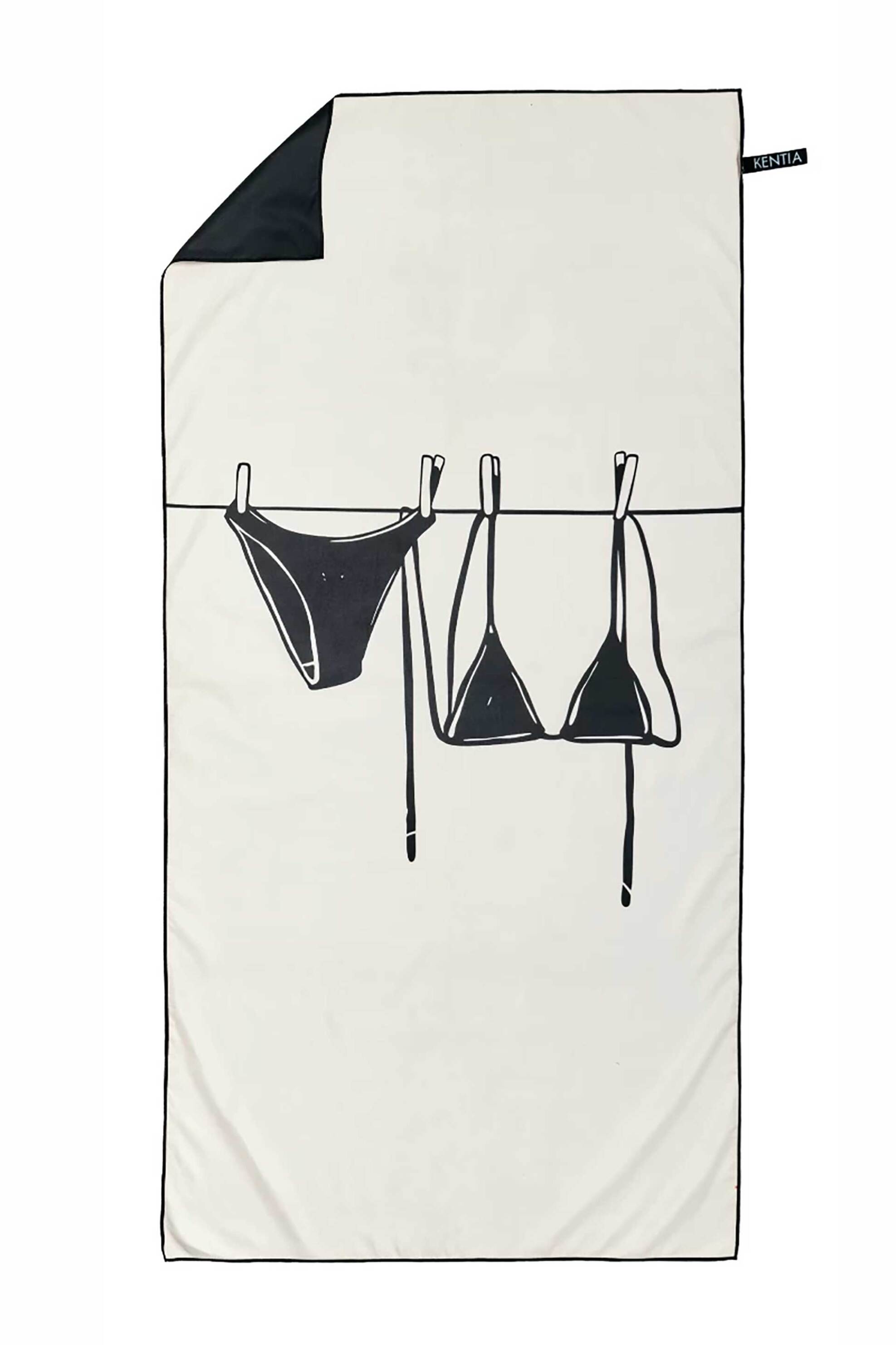 Kentia unisex πετσέτα θαλάσσης 80 x 160 cm "Resort 2612" - 000081103