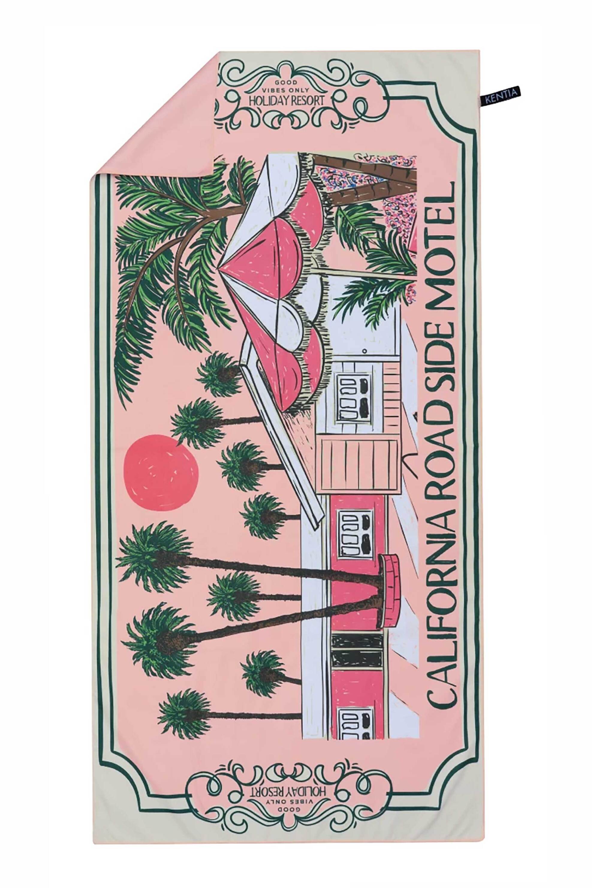 Kentia unisex πετσέτα θαλάσσης 80 x 160 cm "Resort 2614" - 000081105