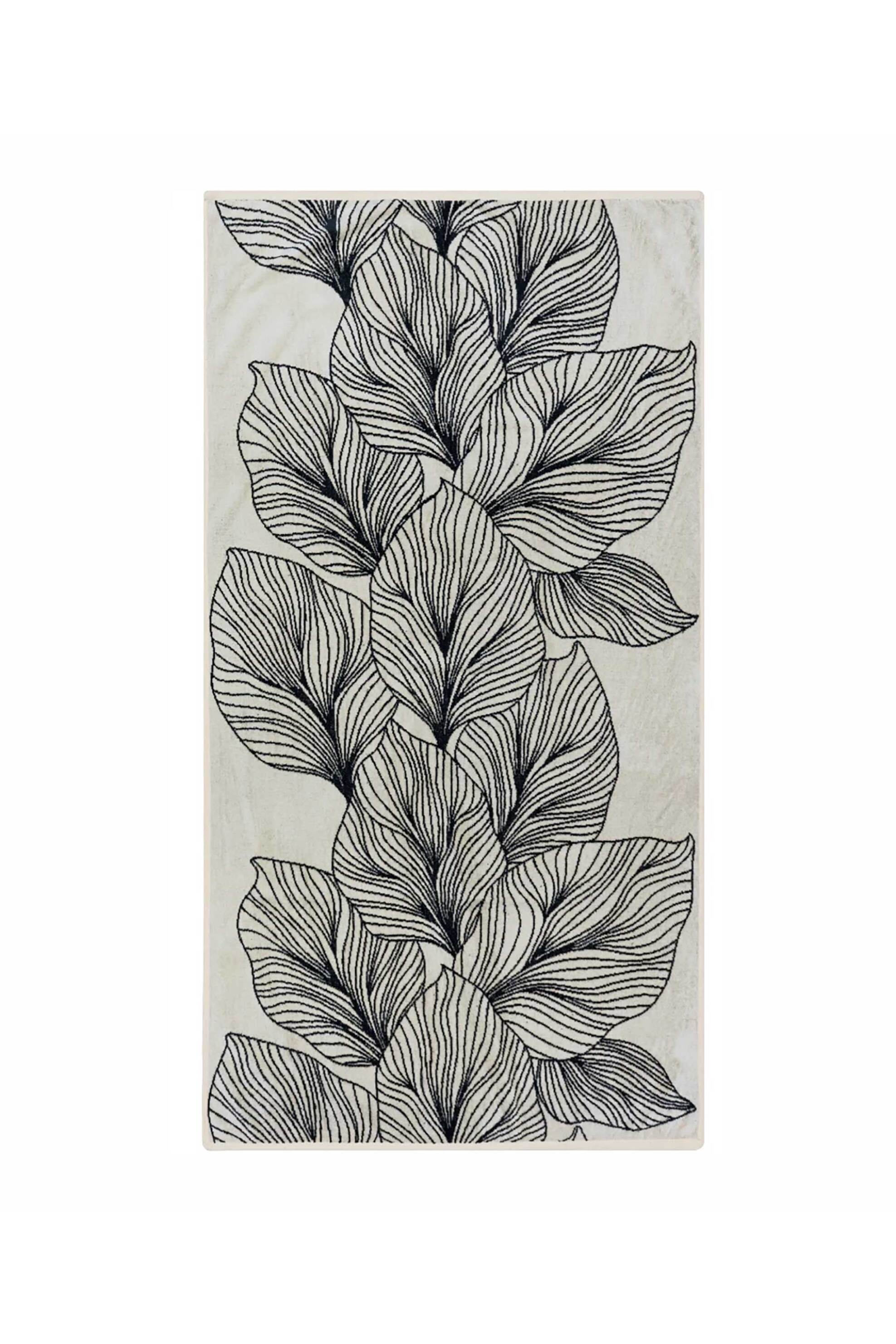 Kentia unisex πετσέτα θαλάσσης βελουτέ 80 x 160 cm "Avalon" - 000081270