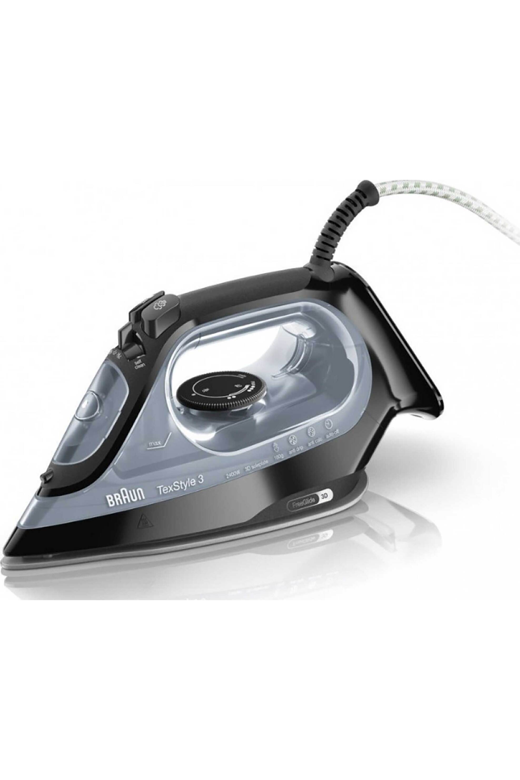 BRAUN Braun σίδερο ατμού με κεραμική πλάκα "TexStyle 3 SI 3055" 2400W 45gr/min - 0127405005