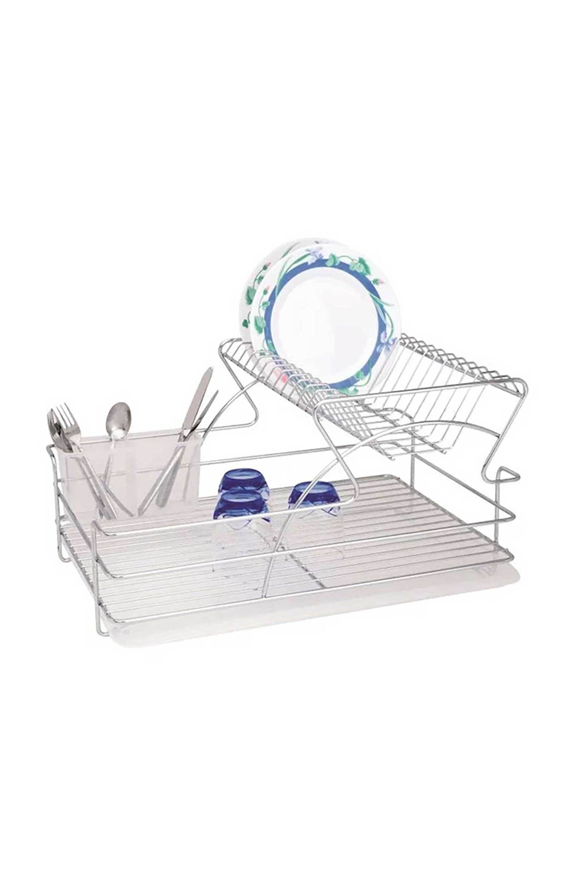 COOK SHOP Cook-Shop πιατοθήκη διπλή με δίσκο 34 x 25 x 47 cm - 40205