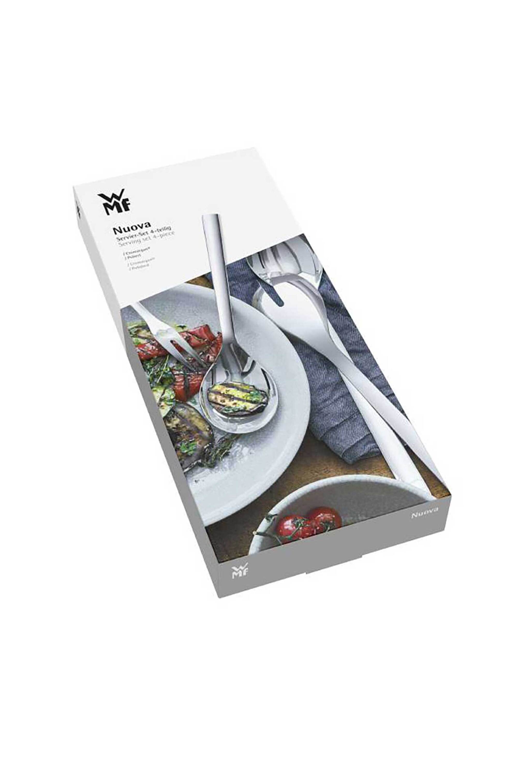 WMF ανοξέιδωτο σετ σερβιρίσματος 3 τεμαχίων "Nuova" - 1291246040 φωτογραφία