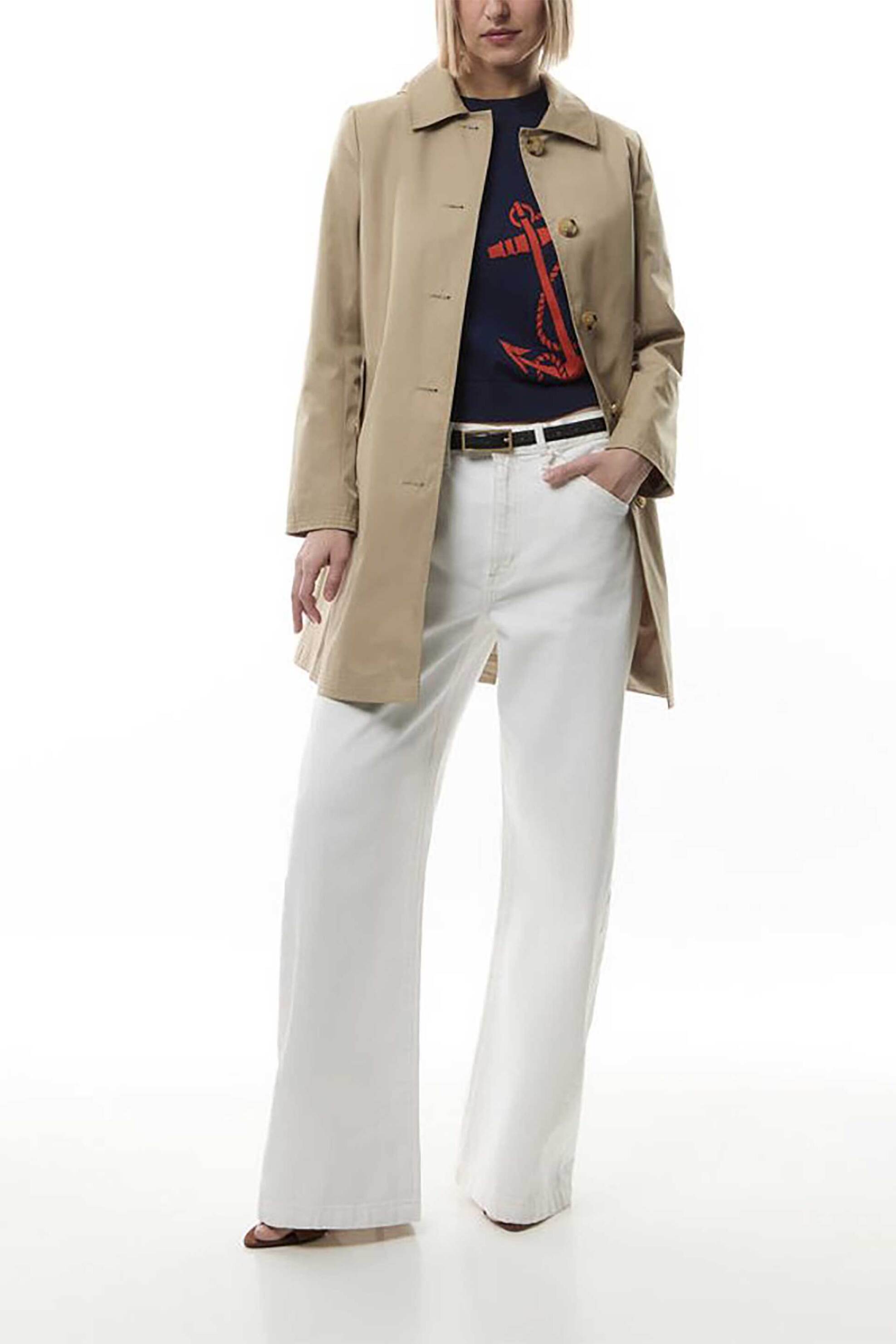 LAUREN RALPH LAUREN Lauren Ralph Lauren γυναικεία μπλούζα πλεκτή με σχέδιο - 200957579001 Μπλε Σκούρο - 3