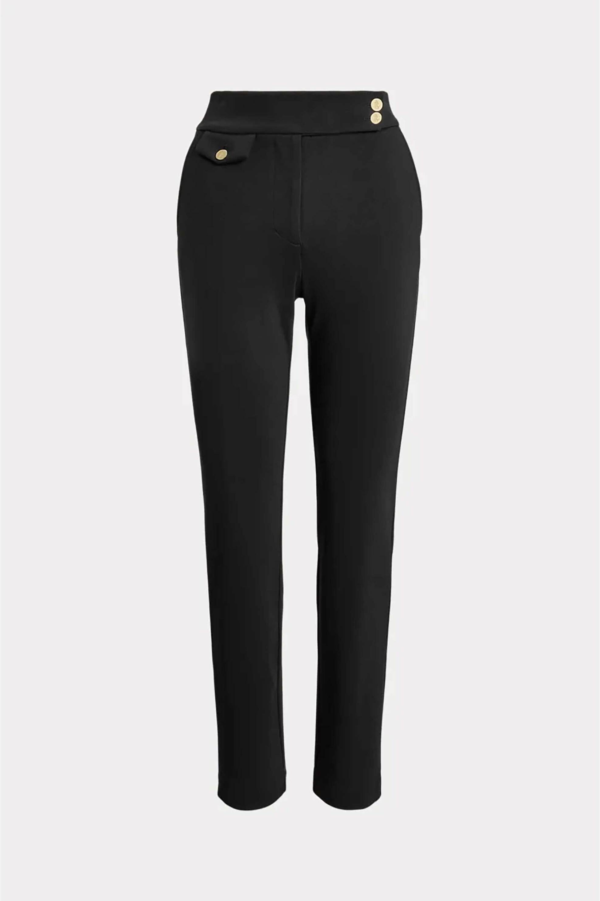 LAUREN RALPH LAUREN Lauren Ralph Lauren γυναικείο παντελόνι Straight Fit - 200B22288003 Μαύρο