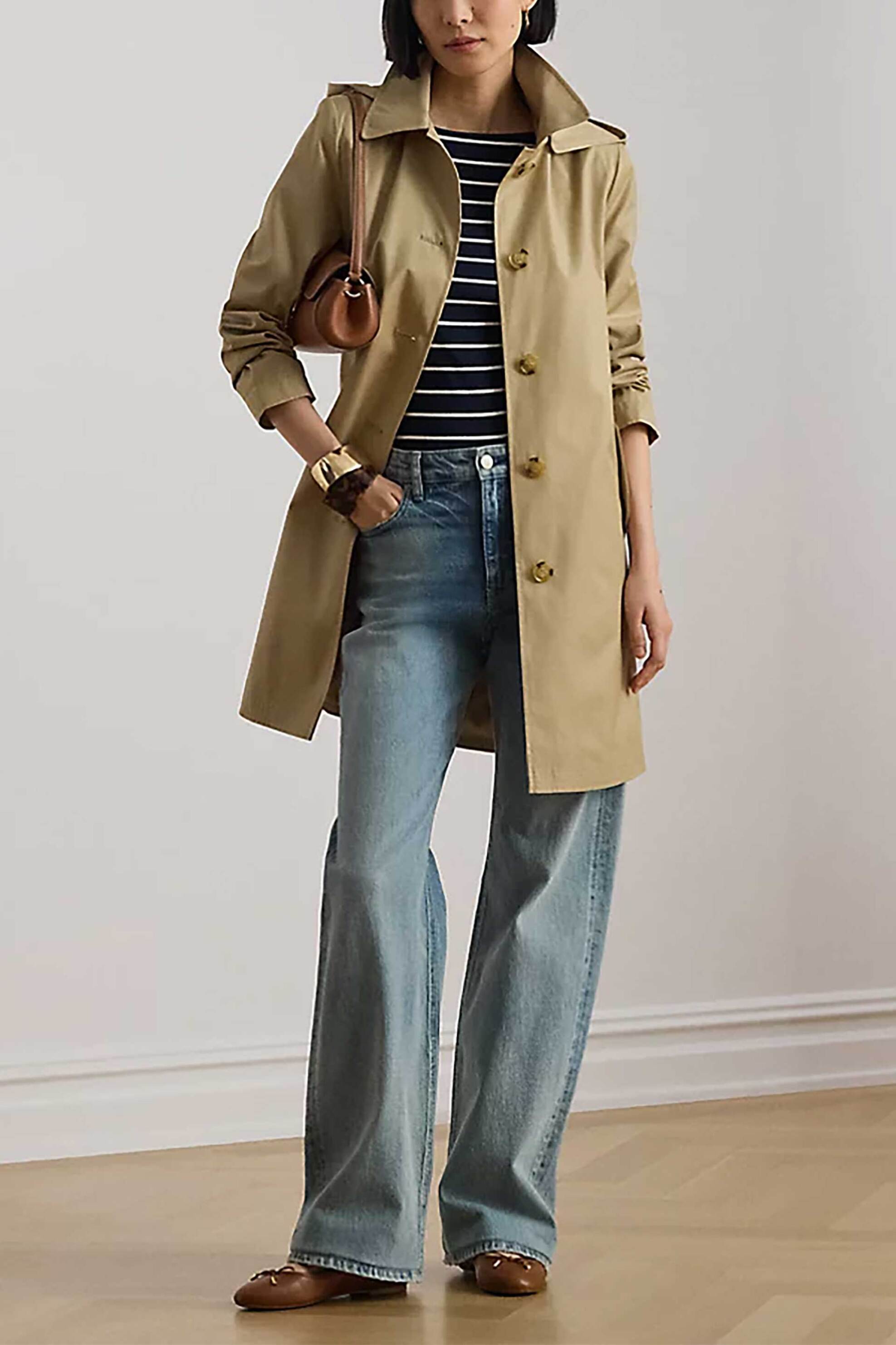Lauren Ralph Lauren γυναικεία καμπαρντίνα αδιάβροχη - 297967121002 Μπεζ
