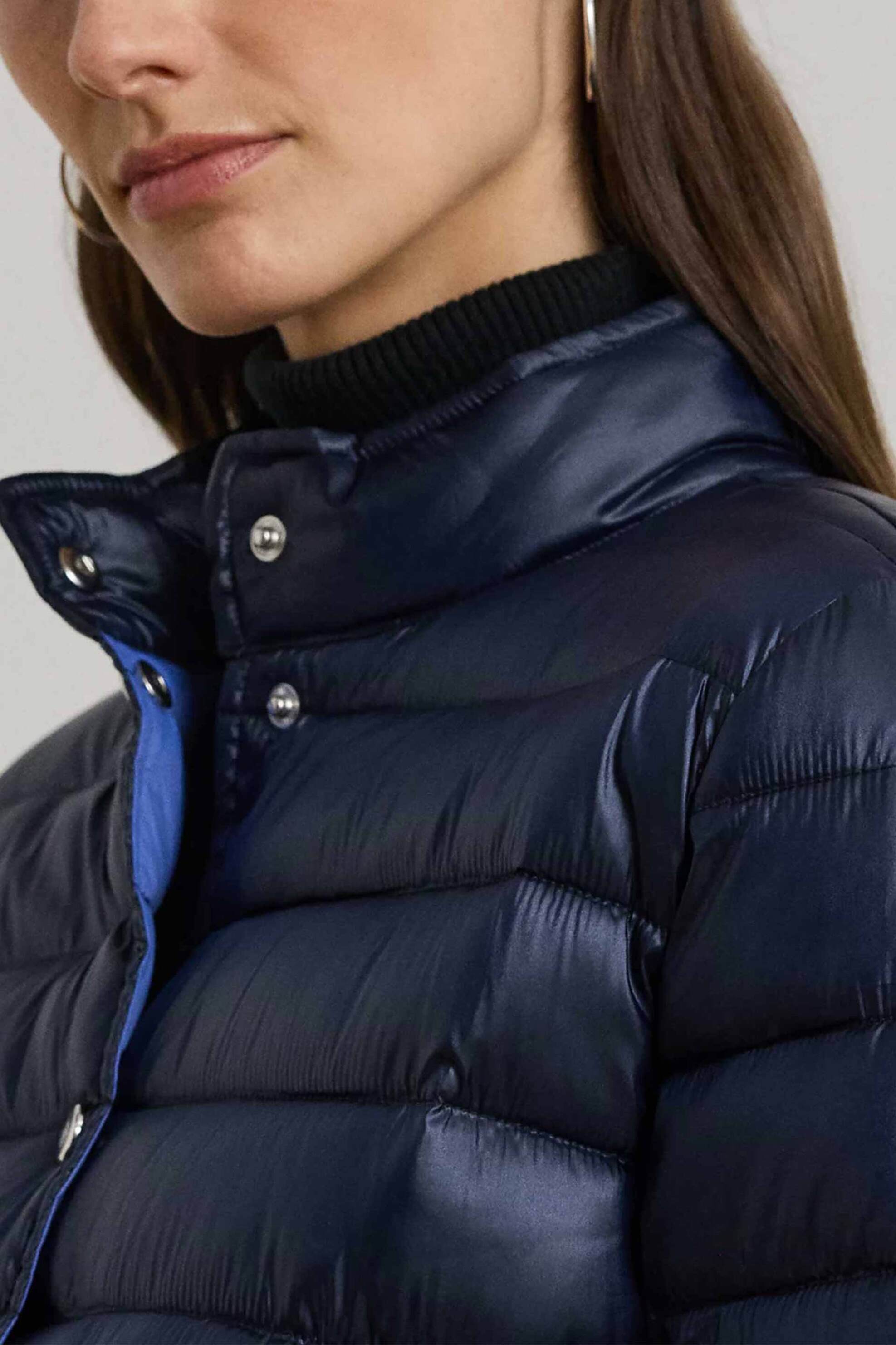 Lauren Ralph Lauren γυναικείο μπουφάν με καπιτονέ σχέδιο - 297967137003 Μπλε Σκούρο φωτογραφία