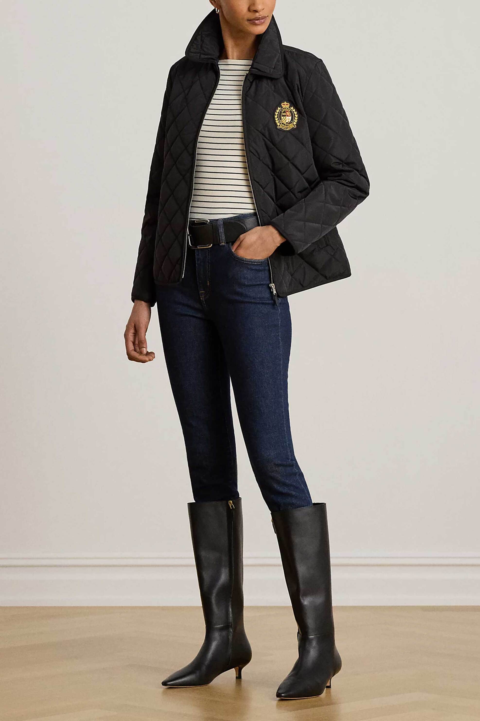 Lauren Ralph Lauren γυναικείο μπουφάν καπιτονέ - 297979539001 Μαύρο