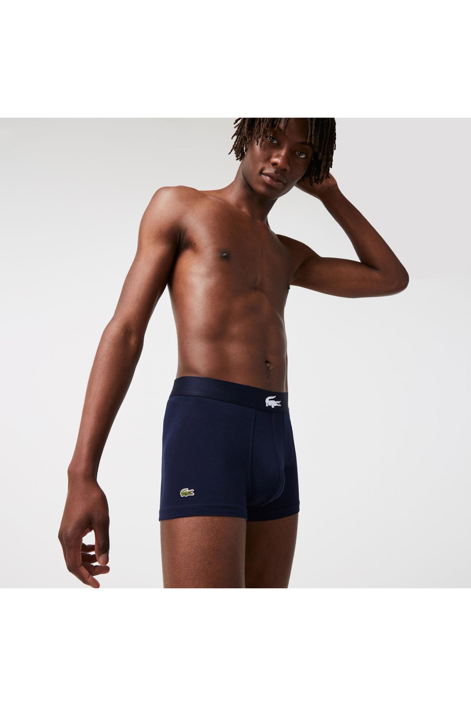 Lacoste σετ ανδρικά εσώρουχα boxer με λογότυπο (3 τεμάχια) - 5H1803 Πράσινο φωτογραφία