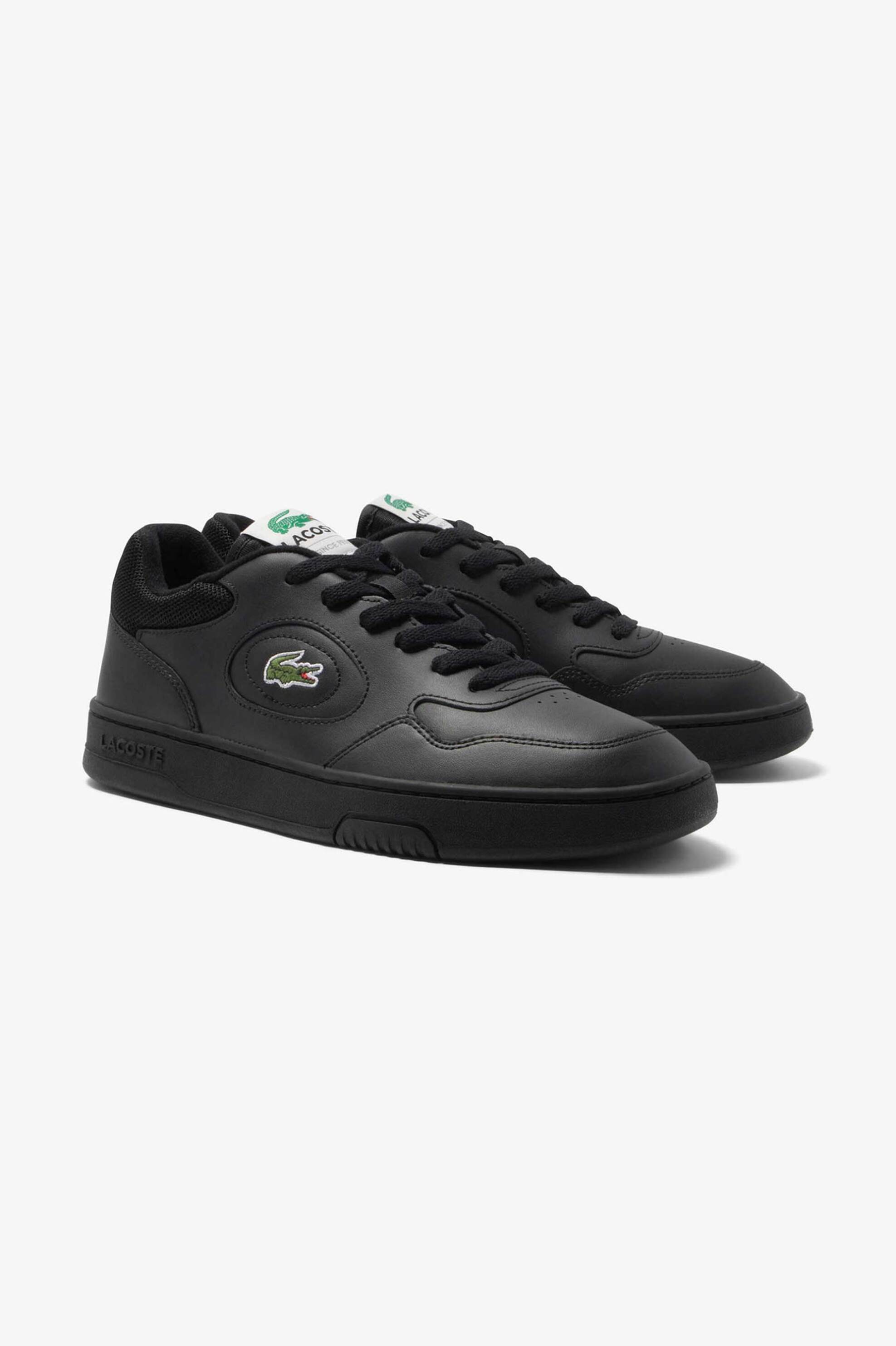 Lacoste ανδρικά μονόχρωμα sneakers με contrast logo - 46SMA004502H Λευκό