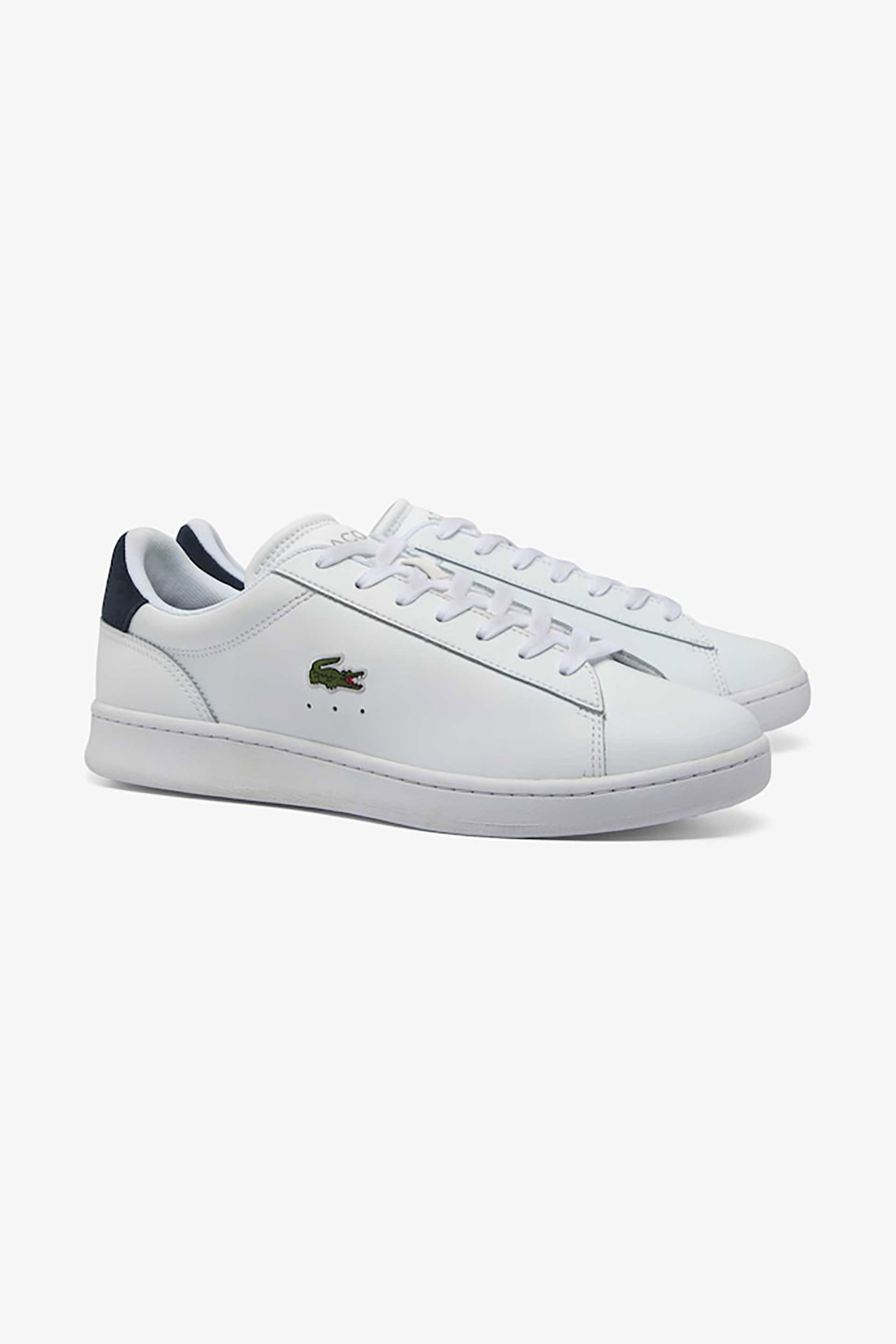 Lacoste ανδρικά δερμάτινα sneakers ''Carnaby' - 48SMA0011042 Λευκό