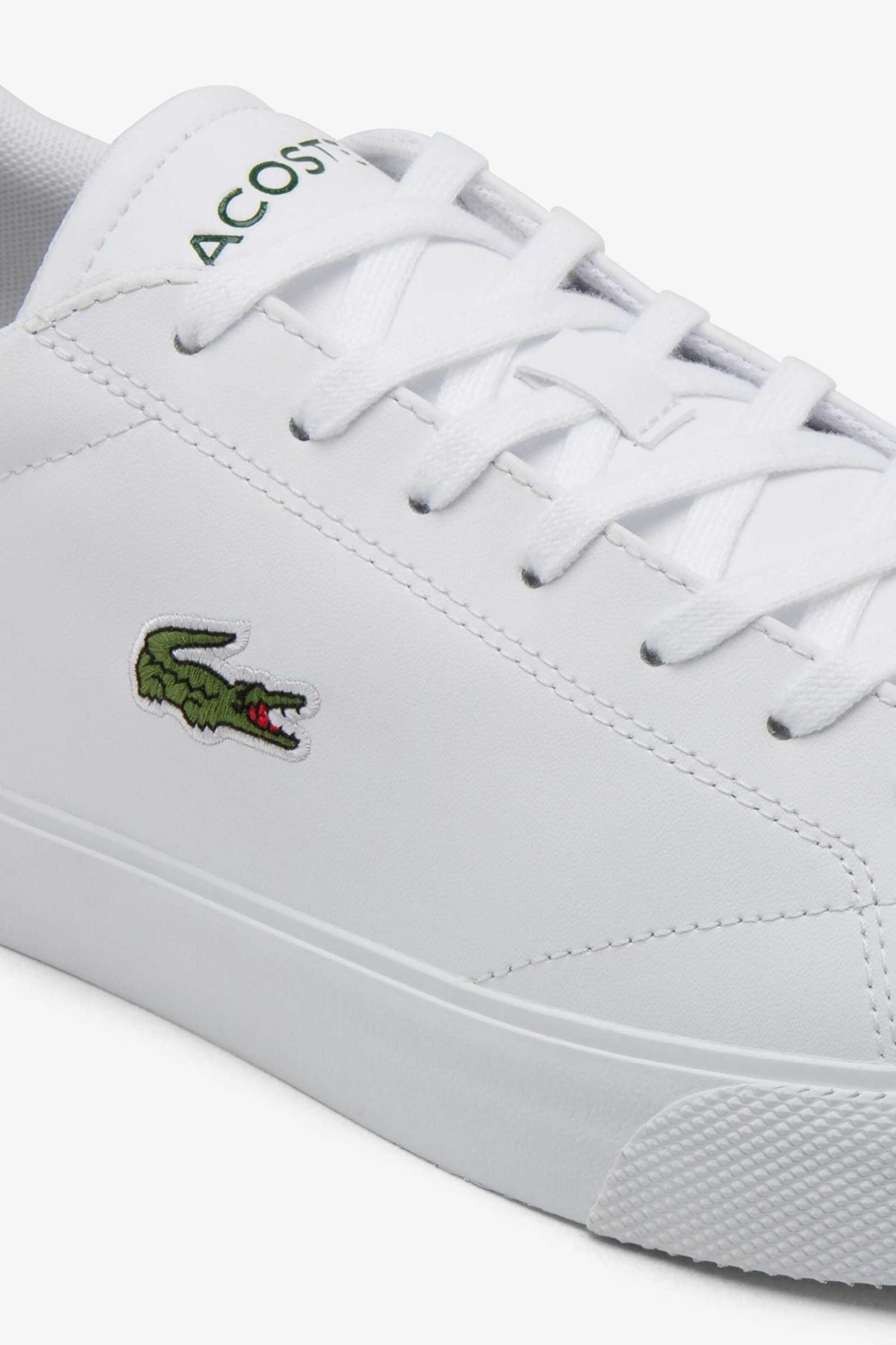 Lacoste ανδρικά δερμάτινα sneakers "Lerond" - 49CMA003621G Λευκό φωτογραφία
