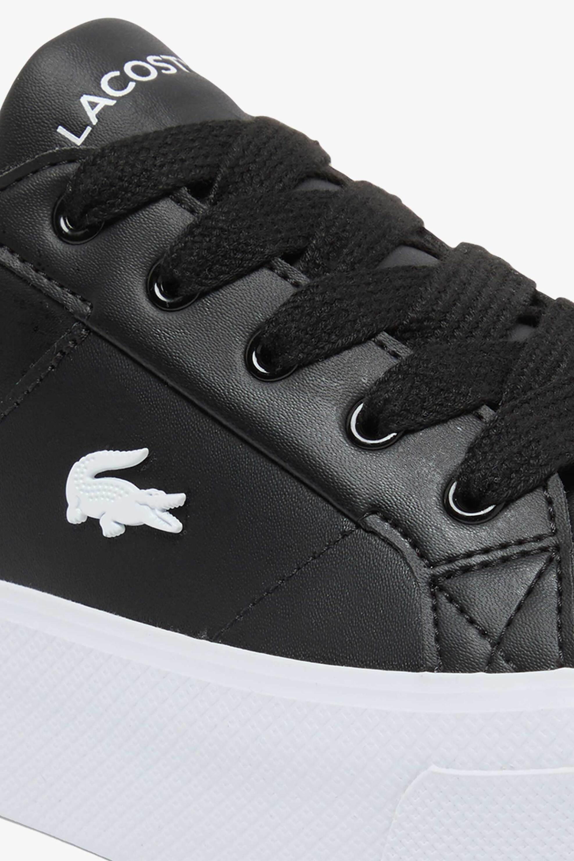 Lacoste γυναικεία δερμάτινα sneakers "Ziane Platform" - 50CFA0035312 Μαύρο φωτογραφία