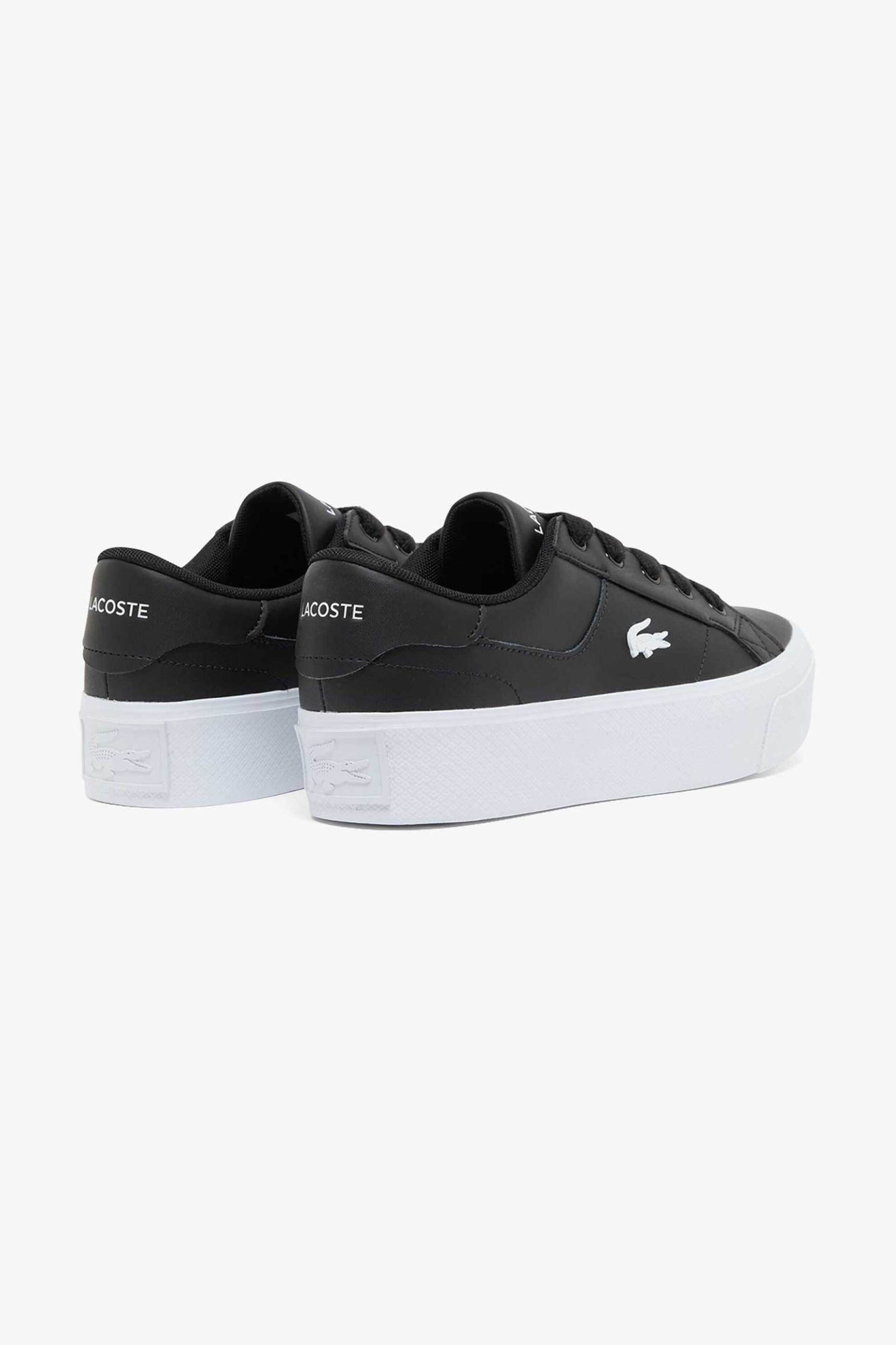 Lacoste γυναικεία δερμάτινα sneakers "Ziane Platform" - 50CFA0035312 Μαύρο φωτογραφία