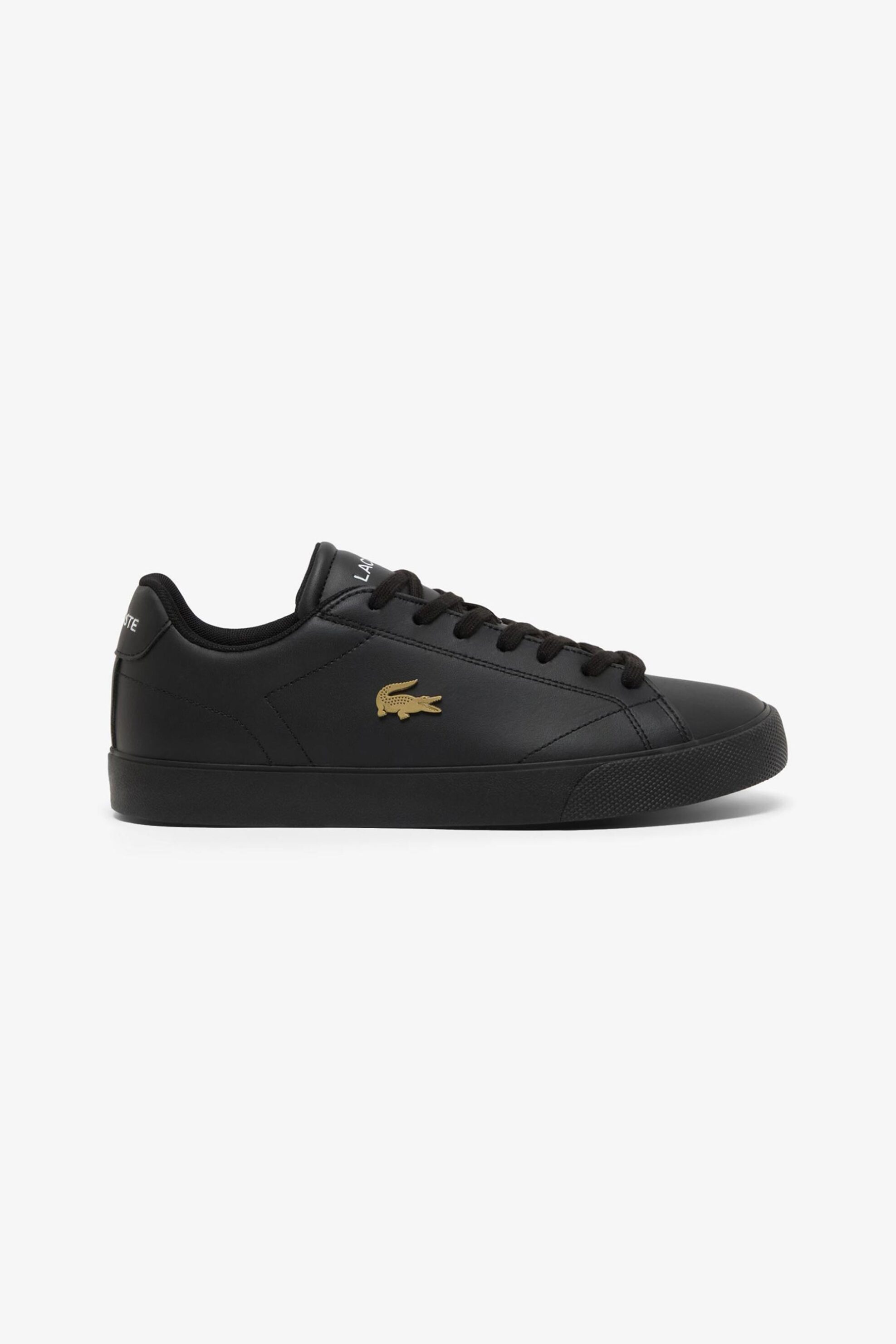 Lacoste ανδρικά δερμάτινα sneakers "Lerond" - 50CMA001602H Μαύρο φωτογραφία