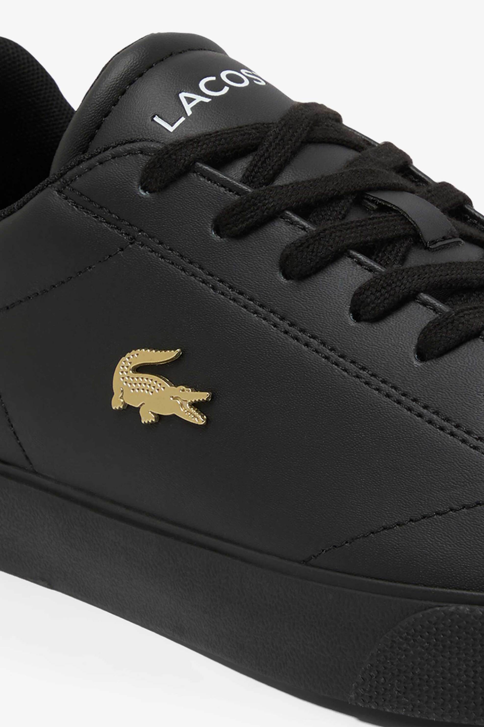 Lacoste ανδρικά δερμάτινα sneakers "Lerond" - 50CMA001602H Μαύρο φωτογραφία