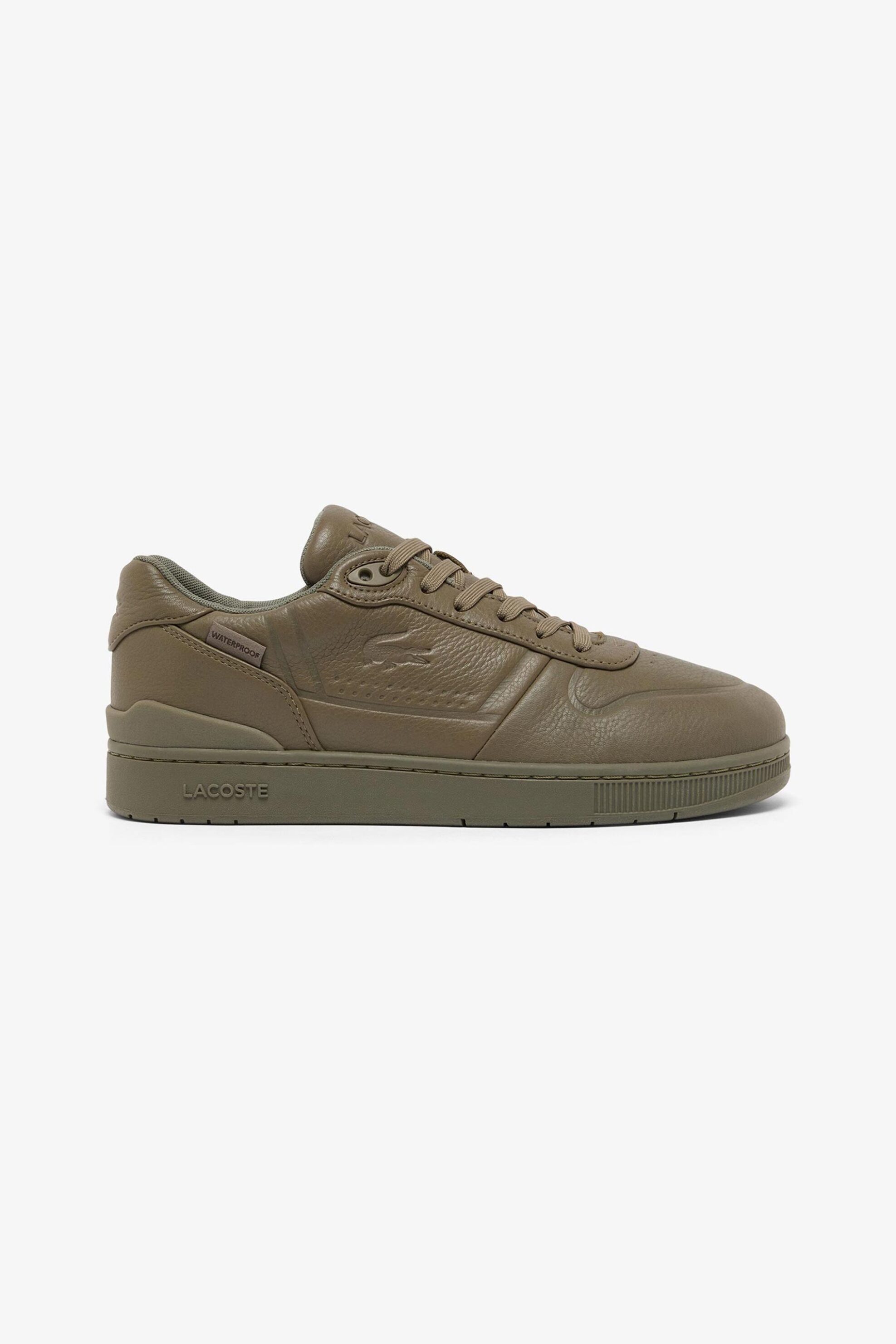 Lacoste ανδρικά δερμάτινα sneakers "T-Clip" - 50SMA01933T2 Καφέ φωτογραφία