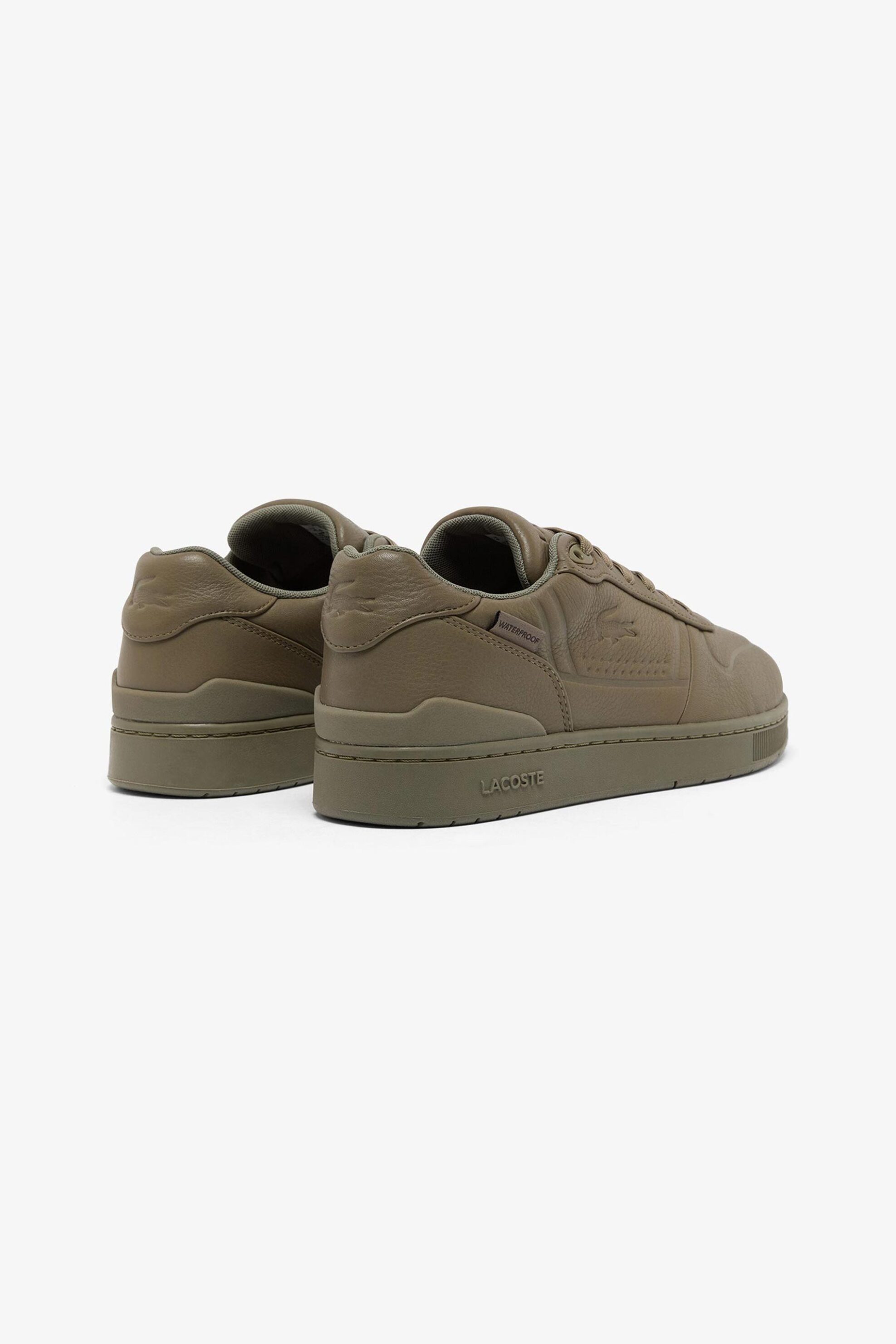 Lacoste ανδρικά δερμάτινα sneakers "T-Clip" - 50SMA01933T2 Καφέ φωτογραφία