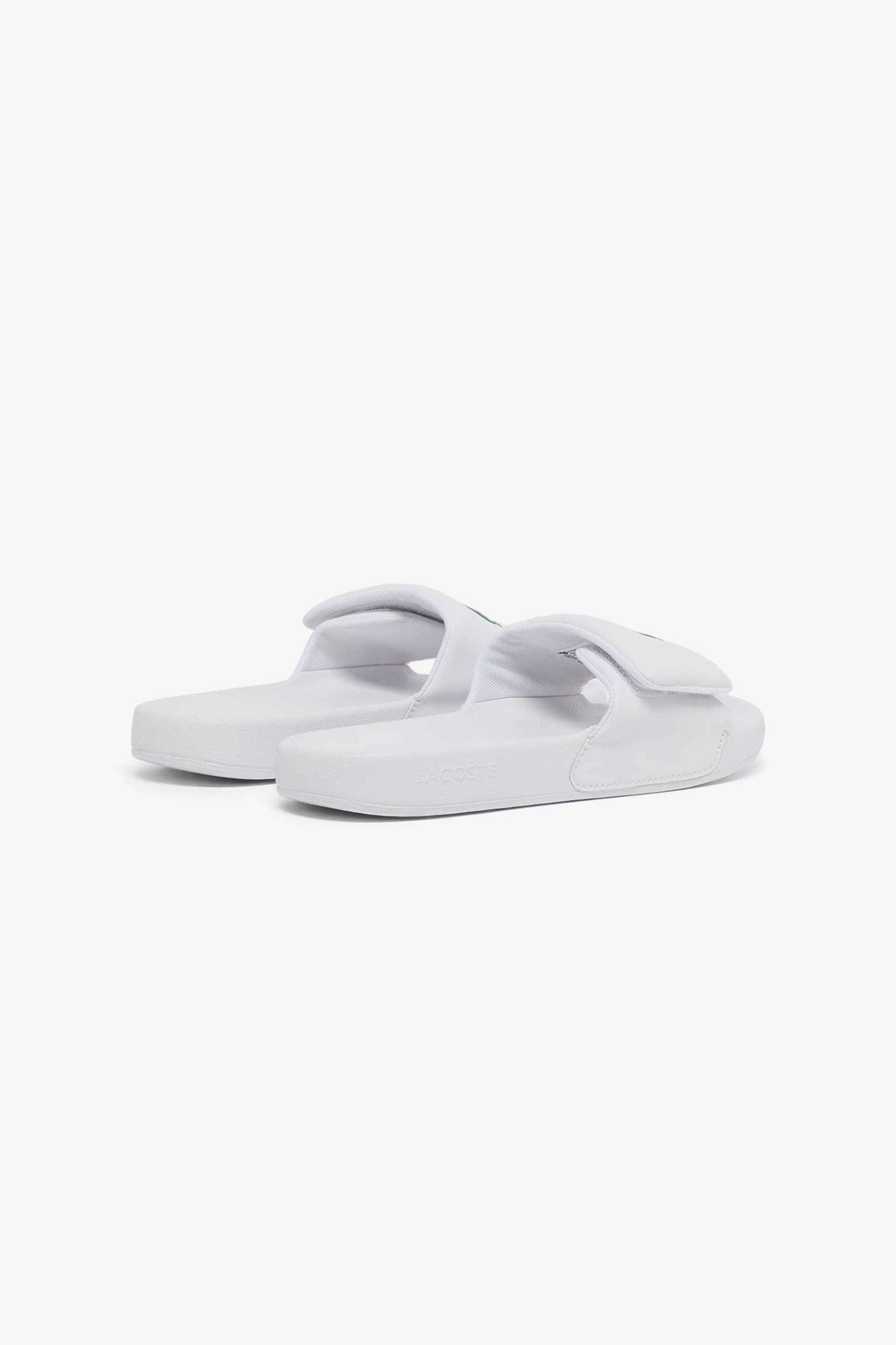 Lacoste Γυναικείες Σαγιονάρες Serve Slides 0 - 51Cfa0014082 Λευκό
