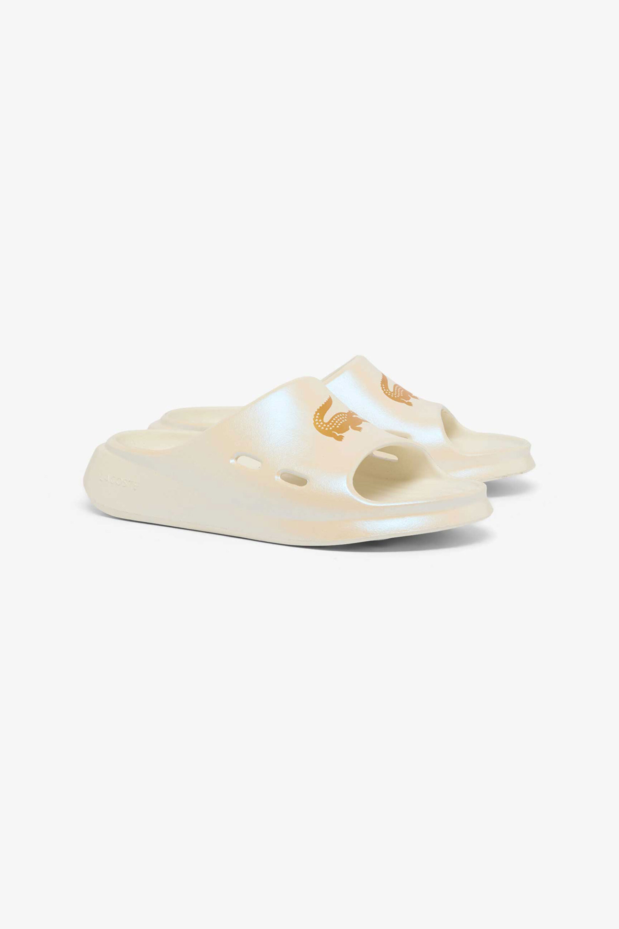 Lacoste γυναικείες σαγιονάρες "Meduz" - 51CFA003206B Μπεζ