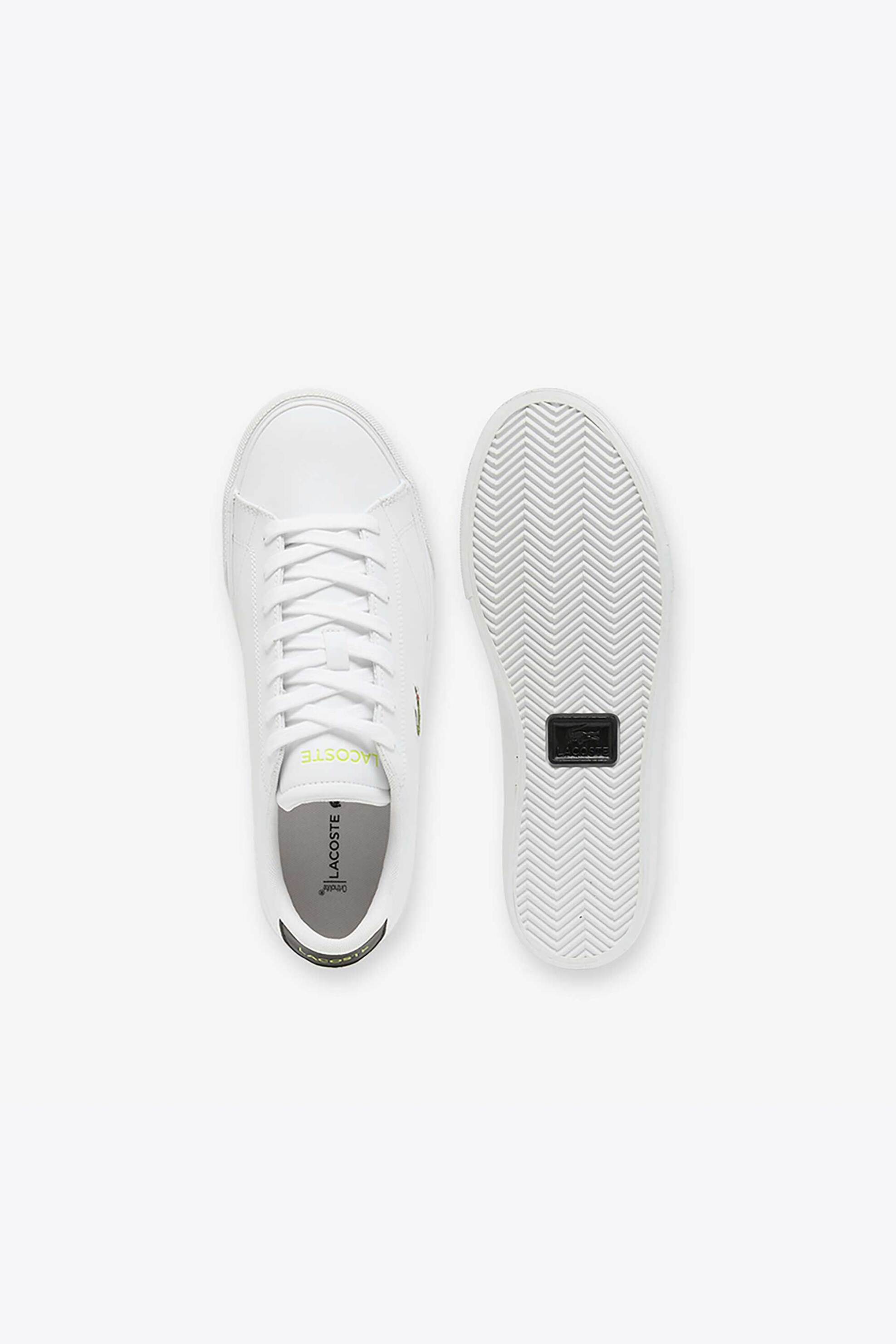 Lacoste Ανδρικά Δερμάτινα Sneakers Lerond - 51Cma0008147 Λευκό