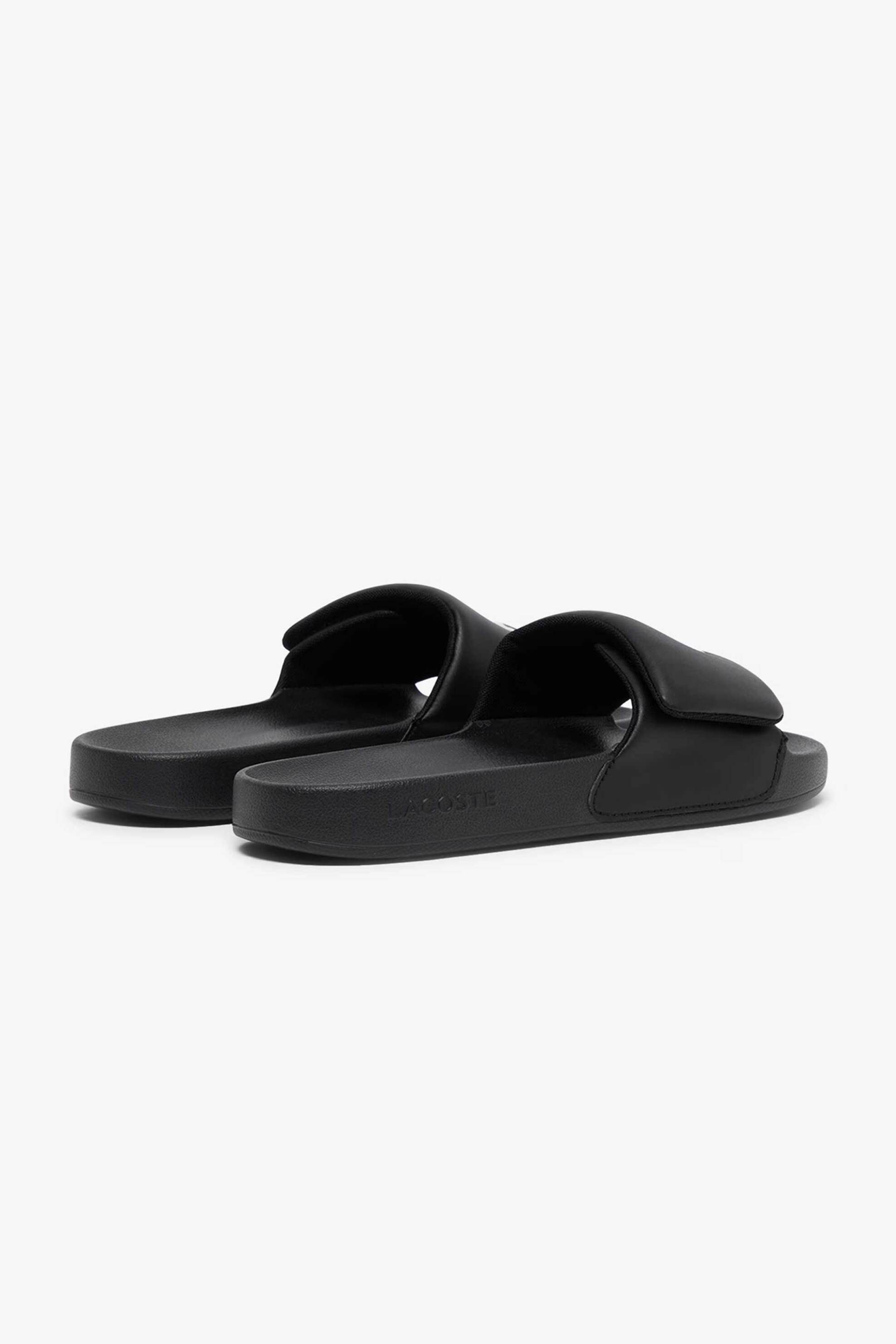 Lacoste Ανδρικές Σαγιονάρες Serve Slides 0 - 51Cma0022312 Μαύρο