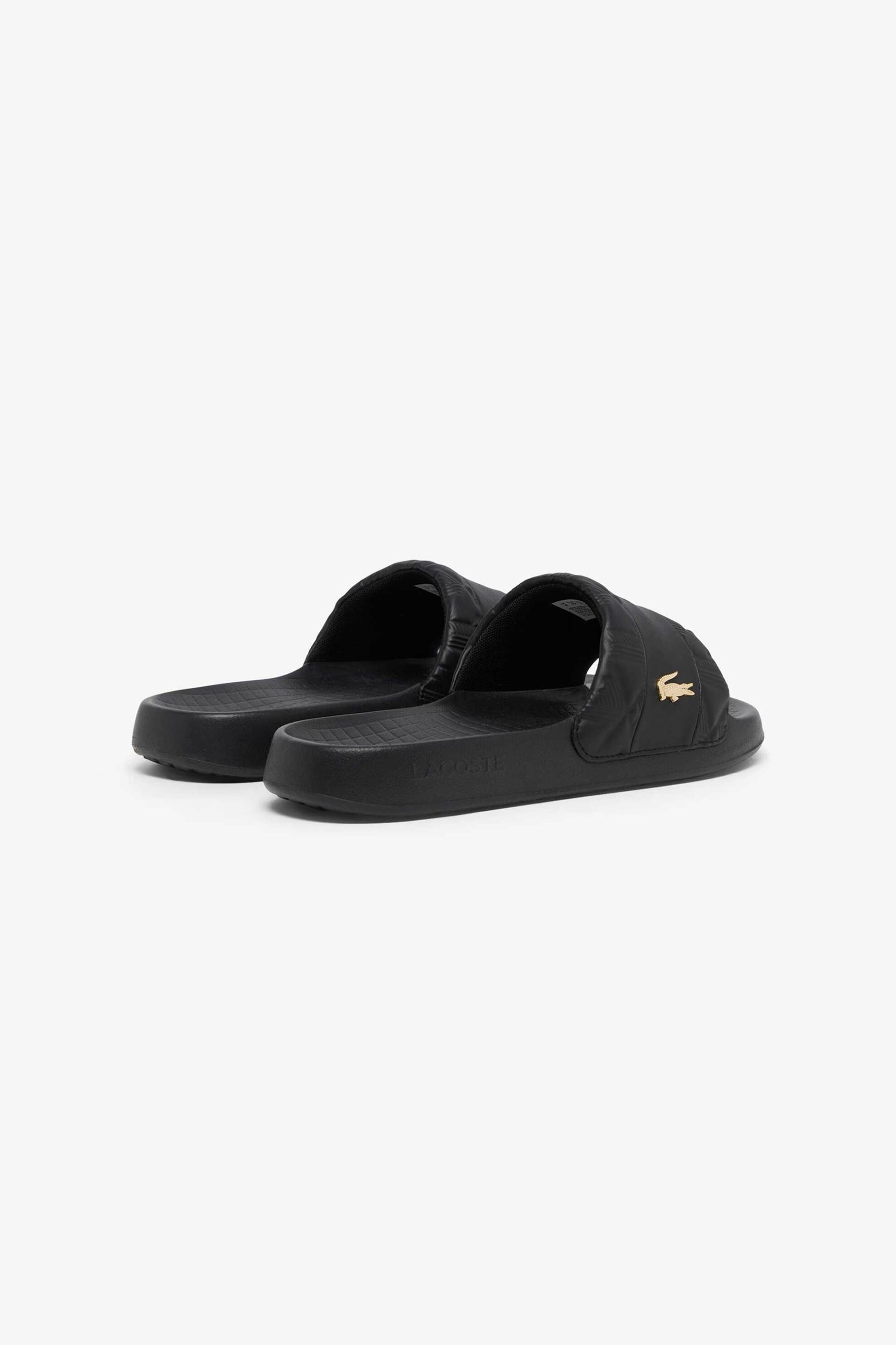 Lacoste Ανδρικές Σαγιονάρες Serve Slides Hybrid - 51Cma00271V7 Μαύρο