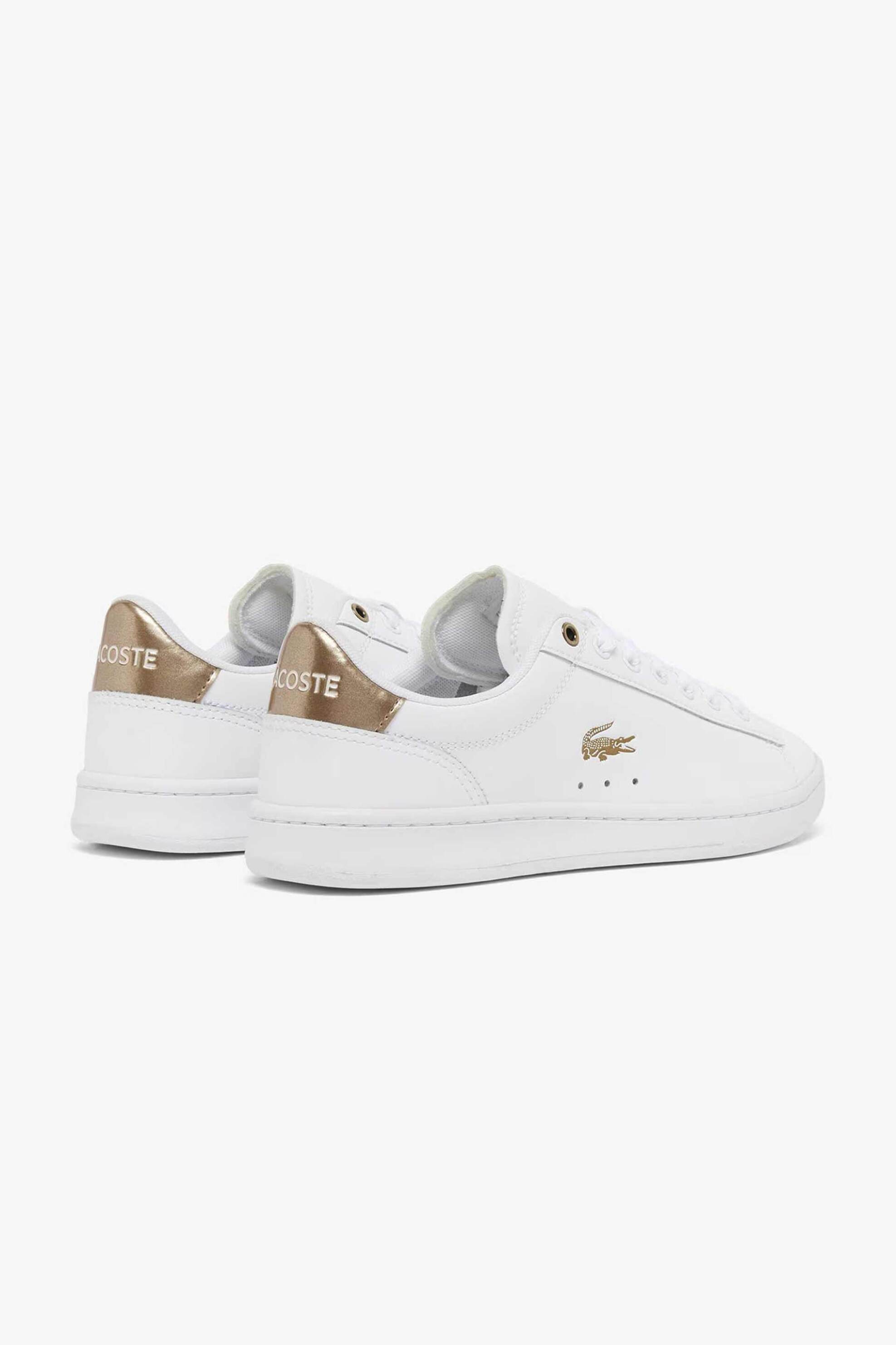 Lacoste Γυναικεία Δερμάτινα Sneakers Carnaby Set - 51Sfa0092Alm Λευκό