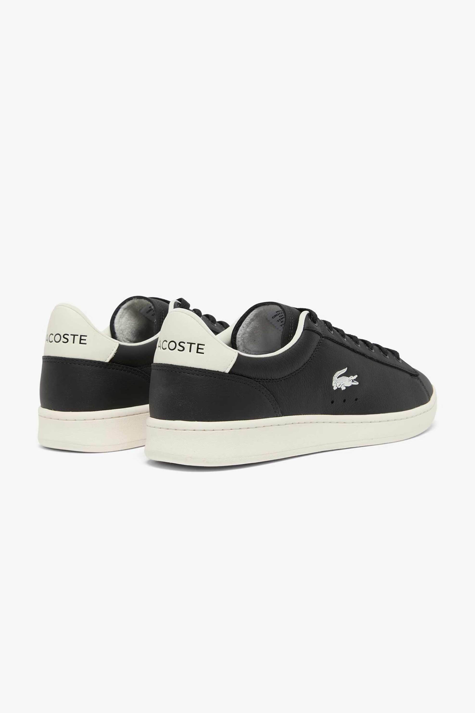 Lacoste Ανδρικά Δερμάτινα Sneakers Carnaby Set - 51Sma0080454 Μαύρο