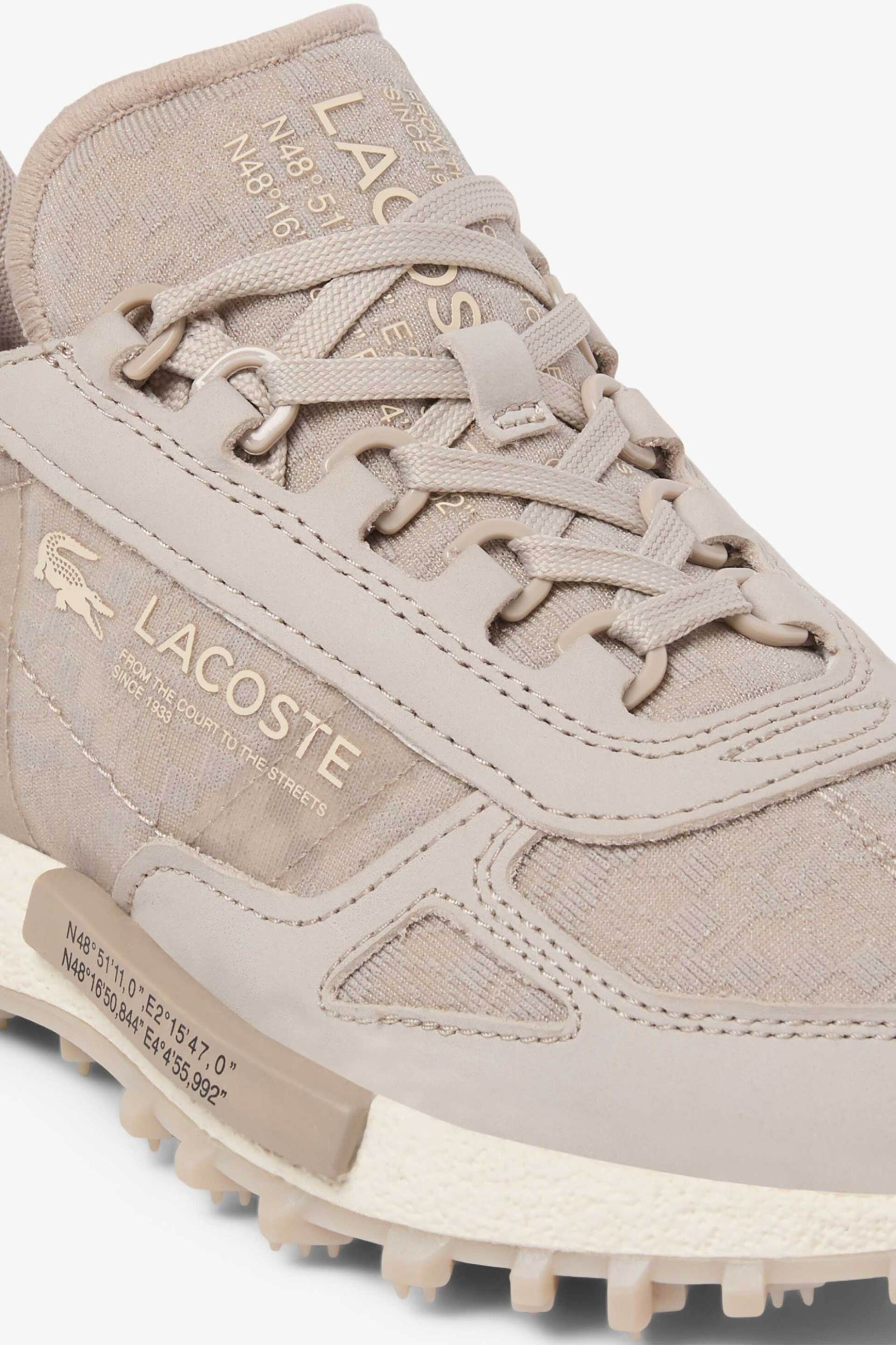 LACOSTE Lacoste γυναικεία sneakers "Elite Active" - 52SFA00651E7 Taupe - 3