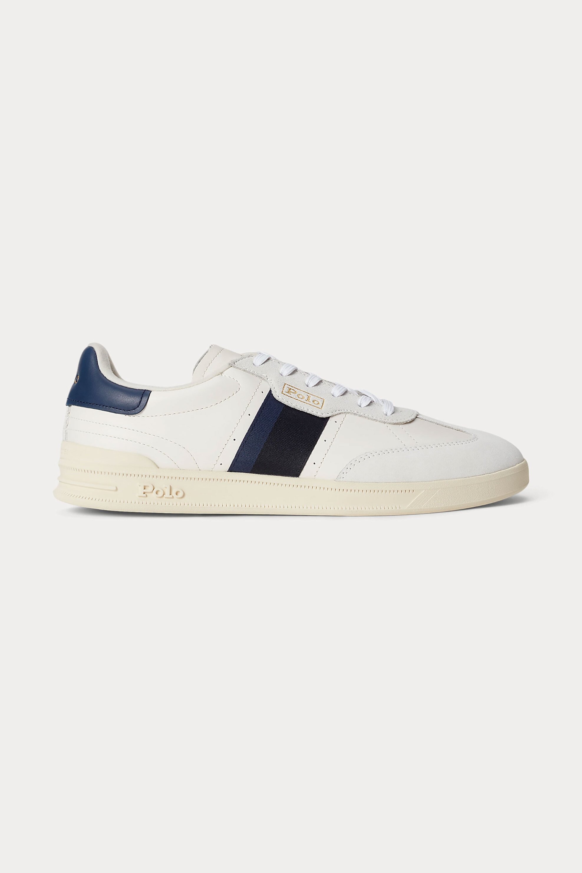 POLO RALPH LAUREN Polo Ralph Lauren ανδρικά sneakers με ρίγες - 809926695001 Μπλε