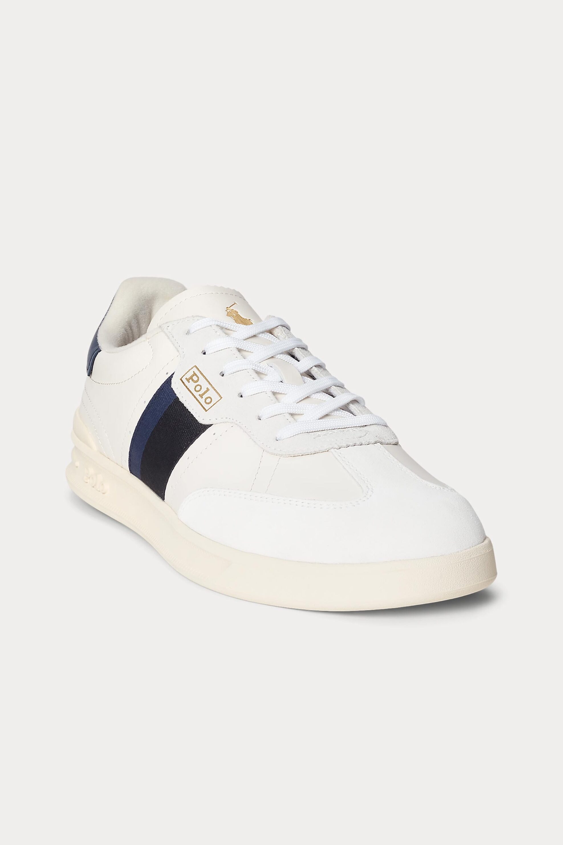 Polo Ralph Lauren ανδρικά sneakers με ρίγες - 809926695001 Μπλε φωτογραφία