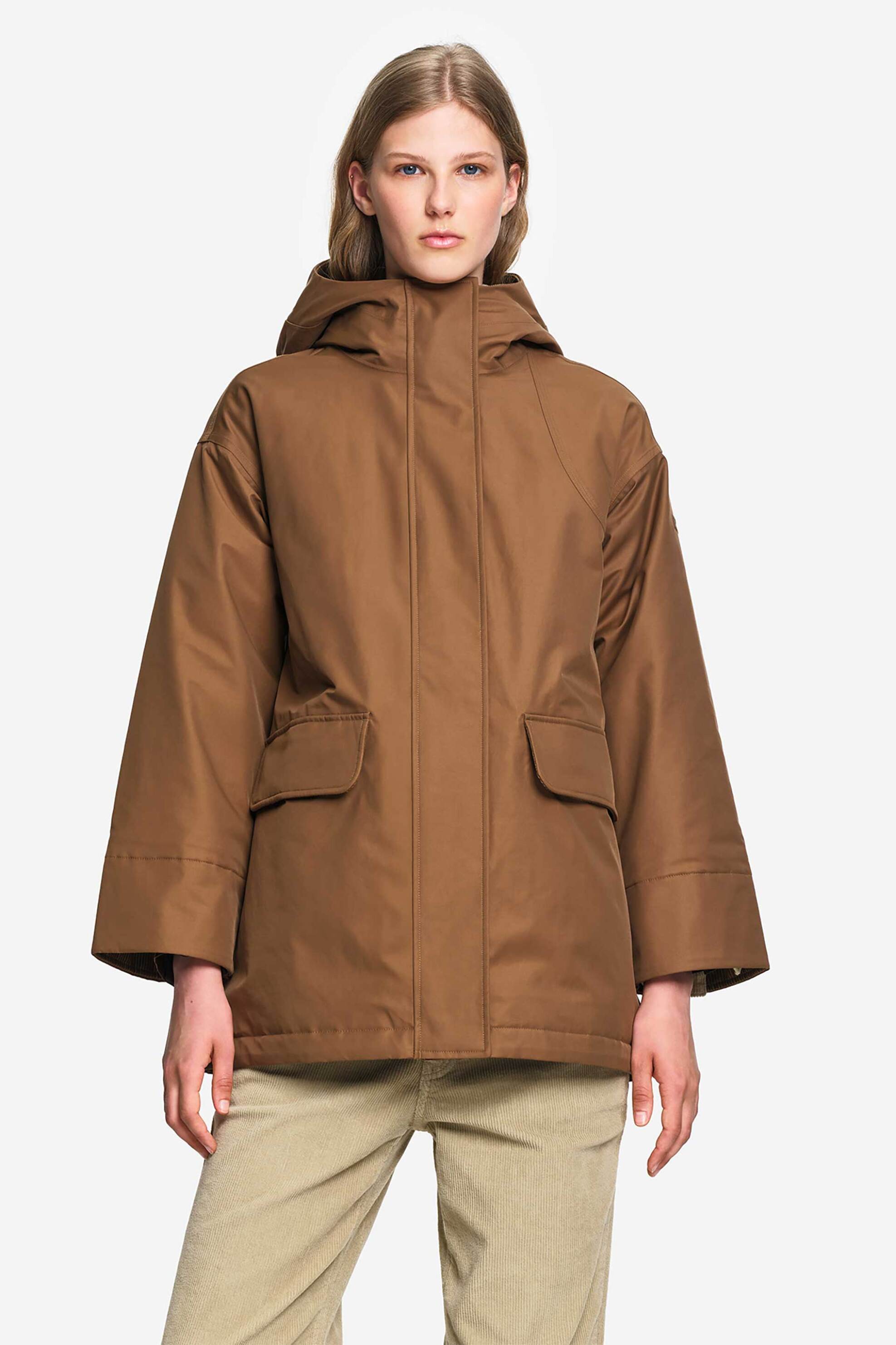 AIGLE Aigle γυναικείο αντιανεμικό parka Mtd® & Repreve® - AIW26WOUI012 Ταμπά