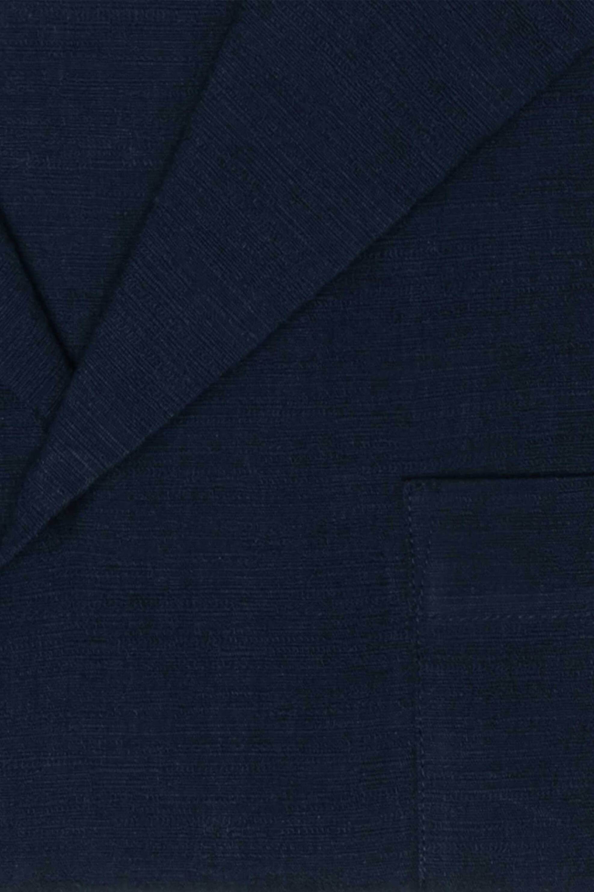 The Bostonians ανδρικό κοντομάνικο πουκάμισο flama Custom Fit - BLP2487 Μπλε Σκούρο φωτογραφία