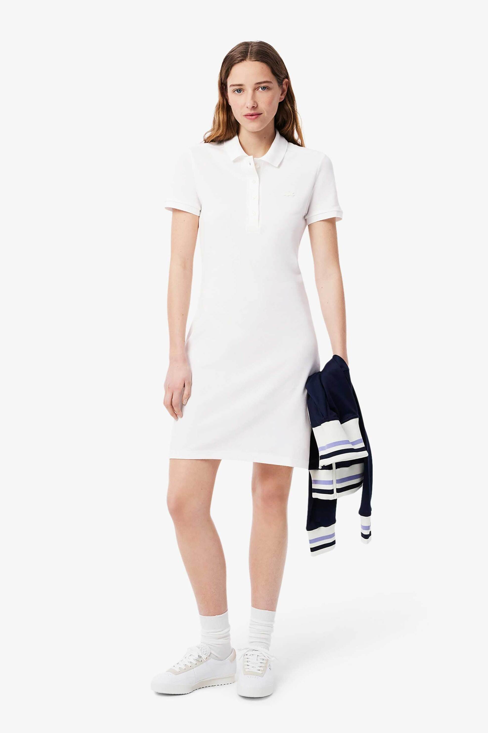 Lacoste γυναικείο mini φόρεμα πόλο 170€