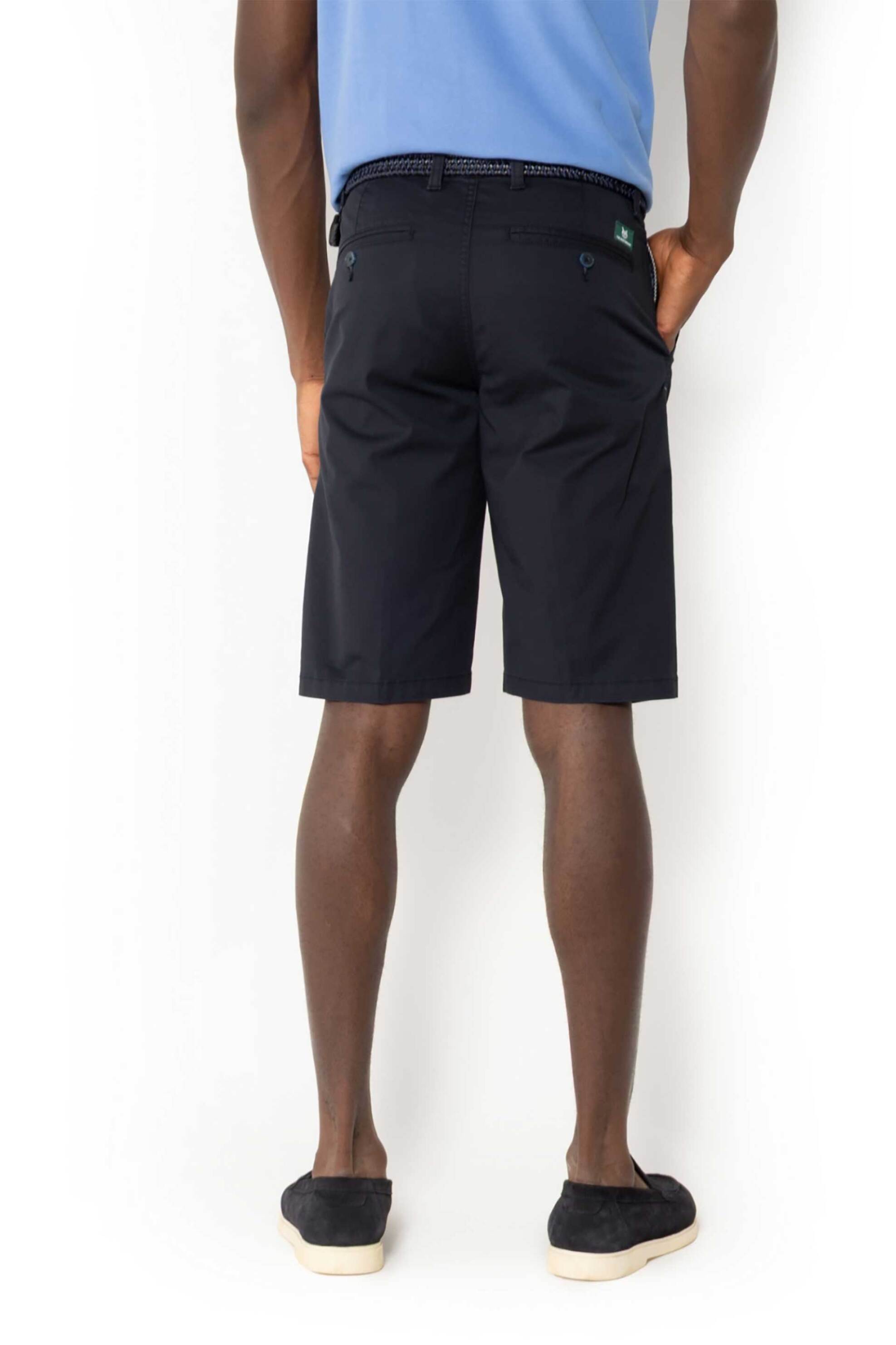The Bostonians Ανδρική Βερμούδα Chino Twill Regular Fit - En0565T596 Μπλε Σκούρο