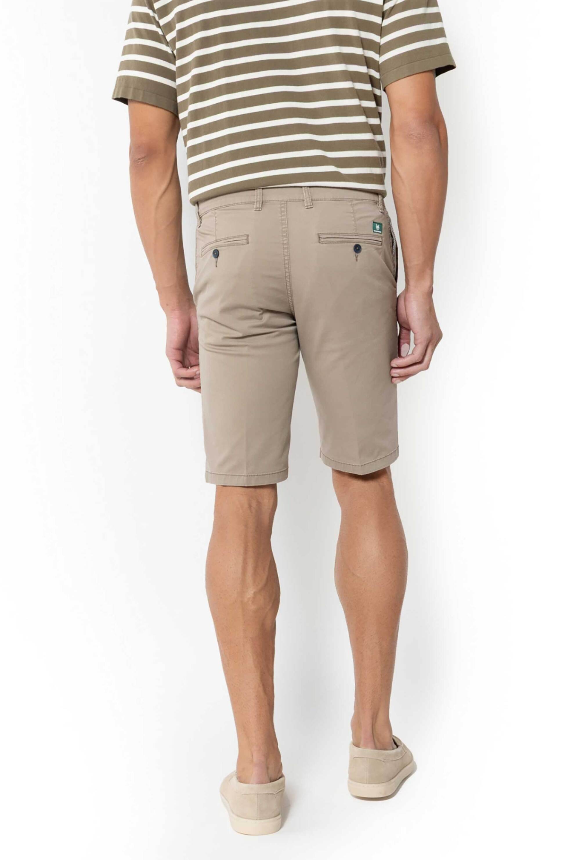 The Bostonians Ανδρική Βερμούδα Chino Twill Regular Fit - En0565T596 Μπεζ