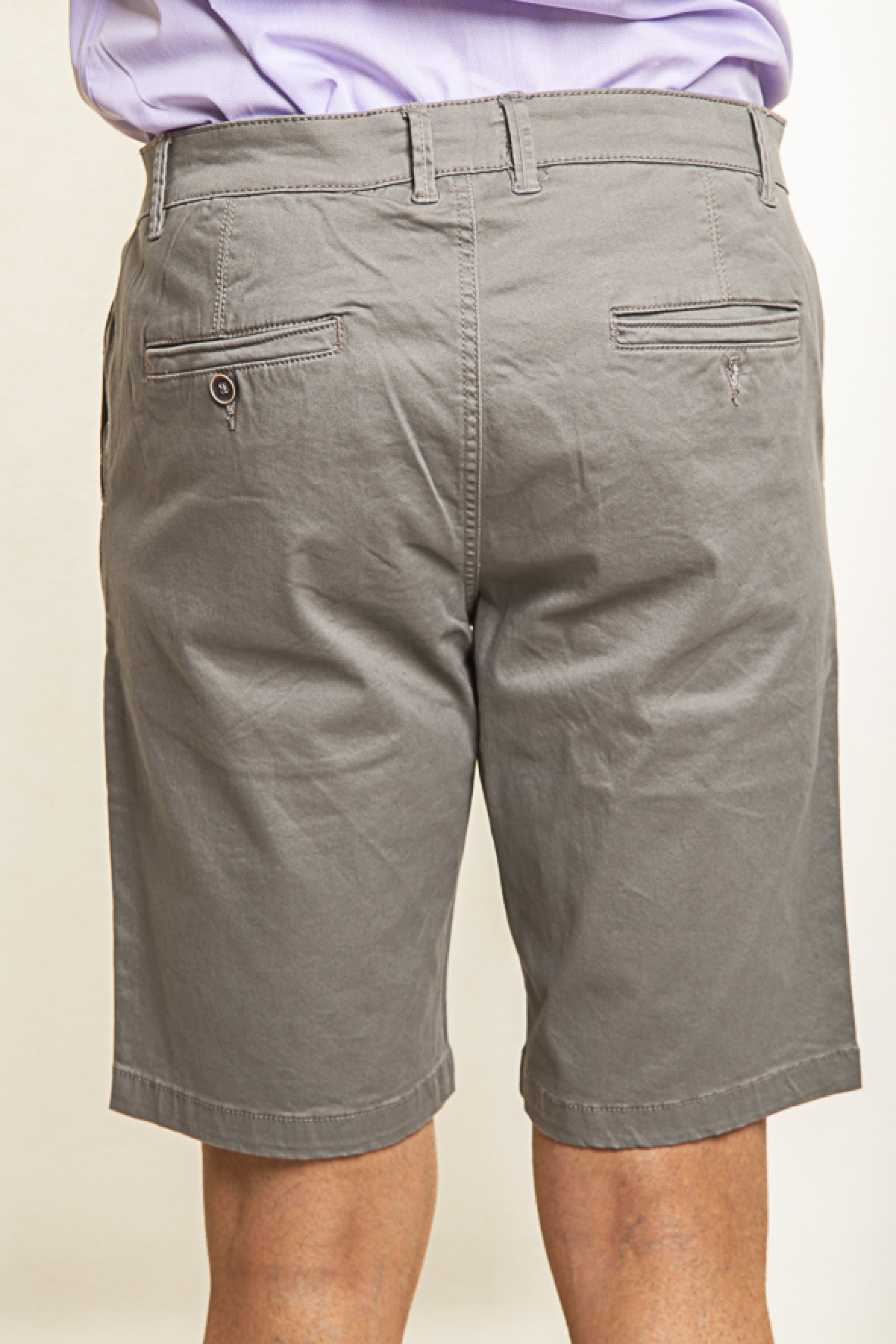 The Bostonians Ανδρική Chino Βερμούδα Regular Fit - En202401 Λαδί