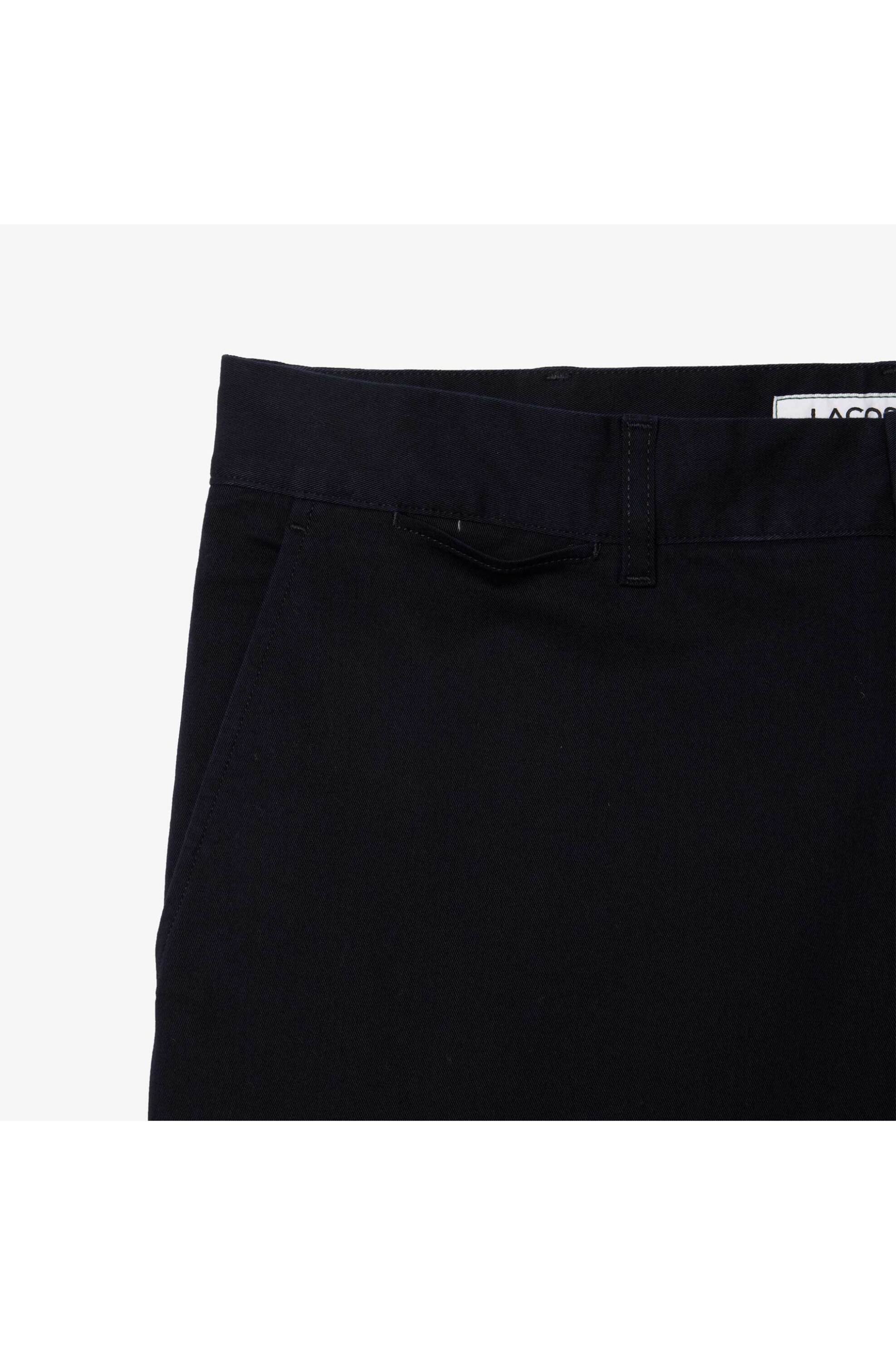 Lacoste ανδρική βερμούδα chino Slim Fit - FH3347-00 Μπλε Σκούρο φωτογραφία