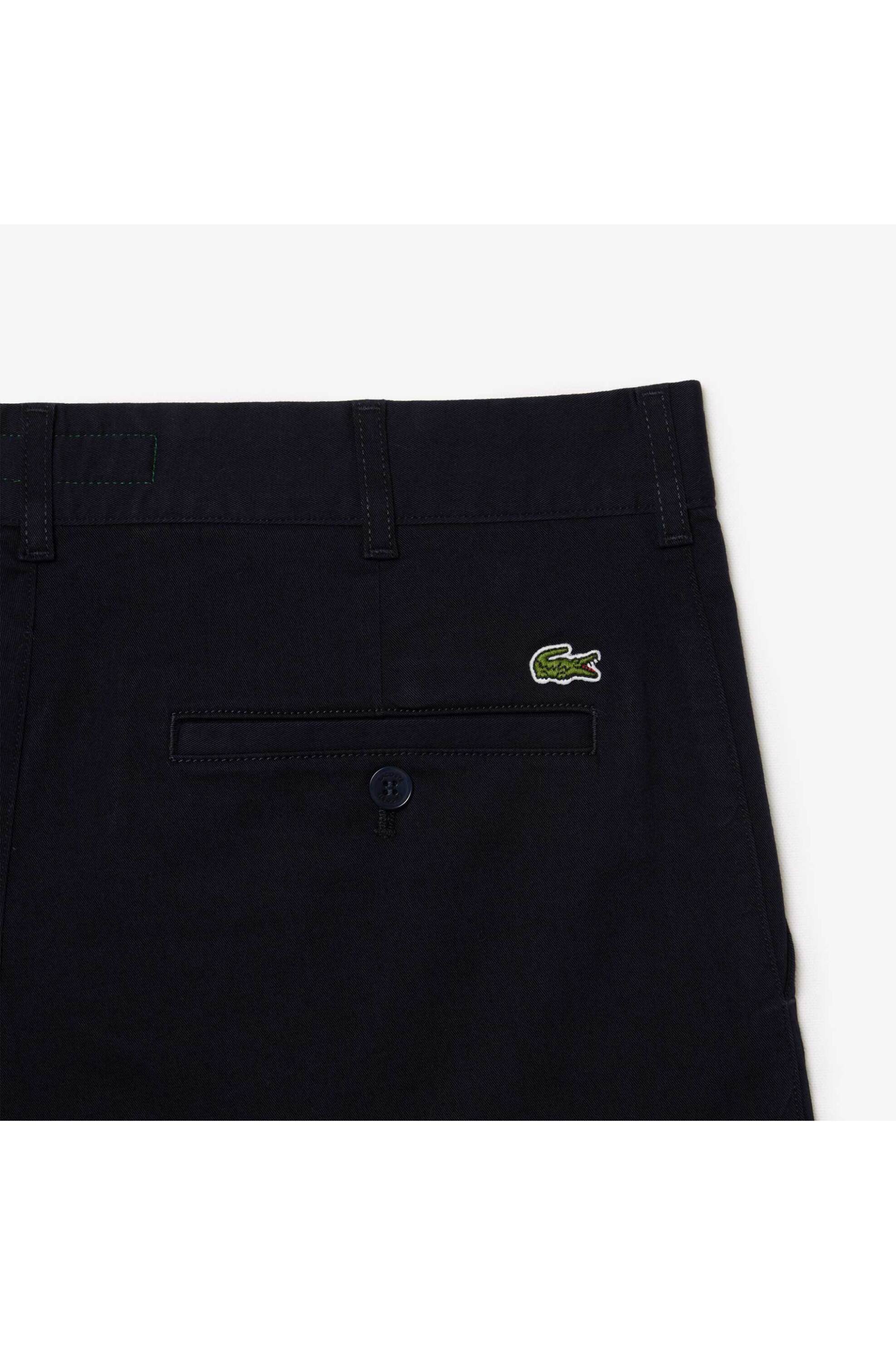 Lacoste ανδρική βερμούδα chino Slim Fit - FH3347-00 Μπλε Σκούρο φωτογραφία