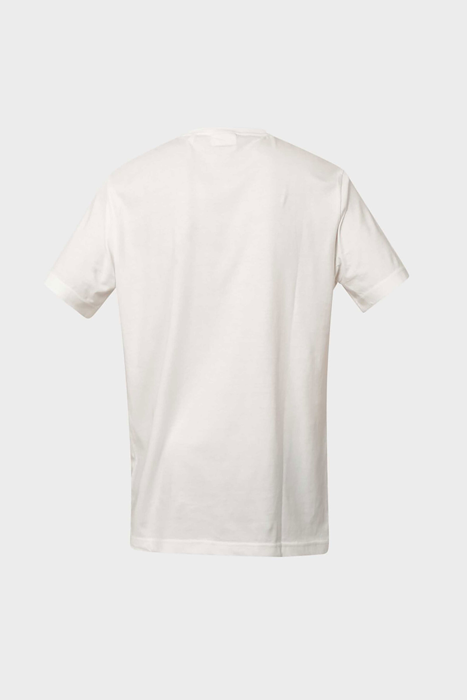 Gant Ανδρικό T-Shirt με Logo Print Regular Fit - 2003310 Λευκό