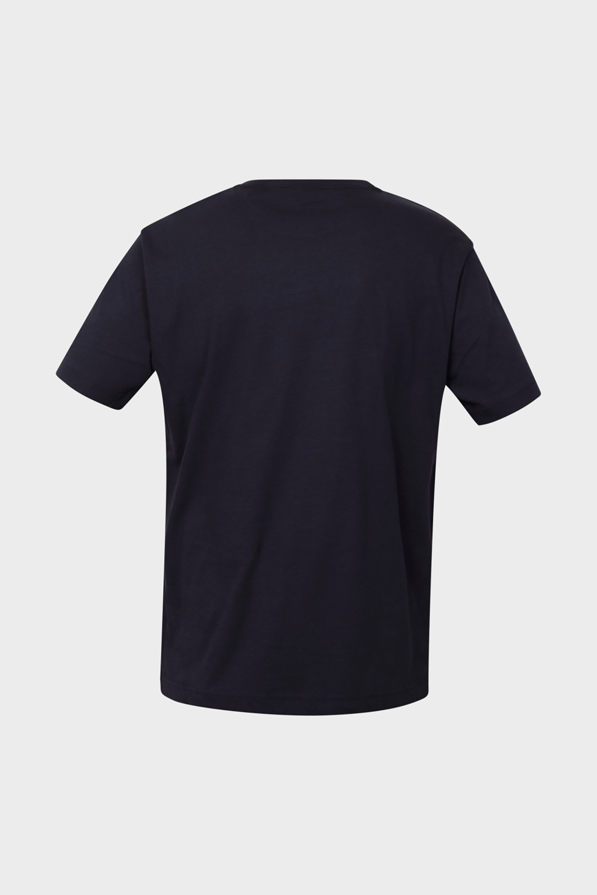 Gant Ανδρικό T-Shirt με Logo Print Regular Fit - 2003310 Μπλε Σκούρο