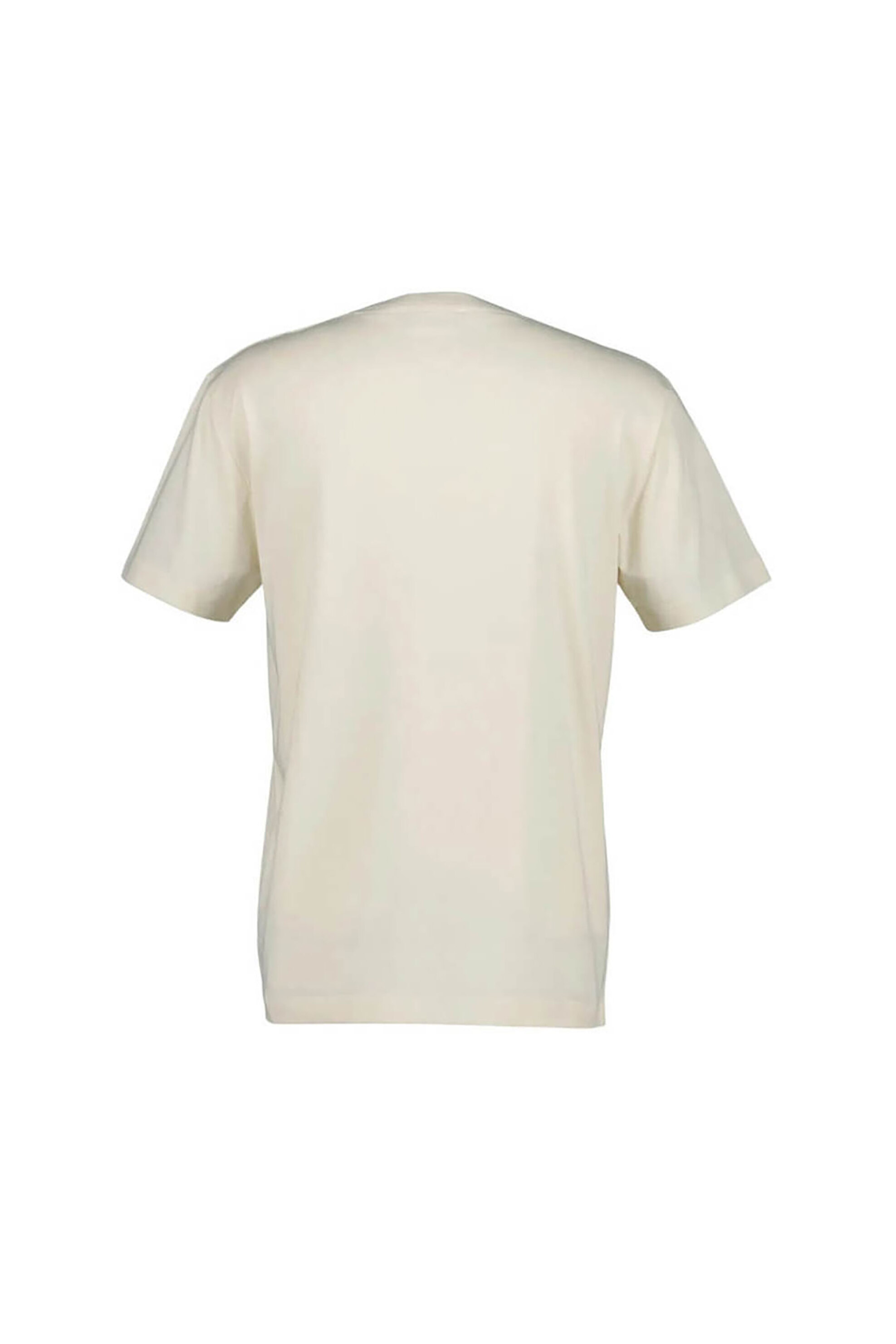 Gant Ανδρικό T-Shirt με Graphic Logo Print Regular Fit - 2003394 Εκρού