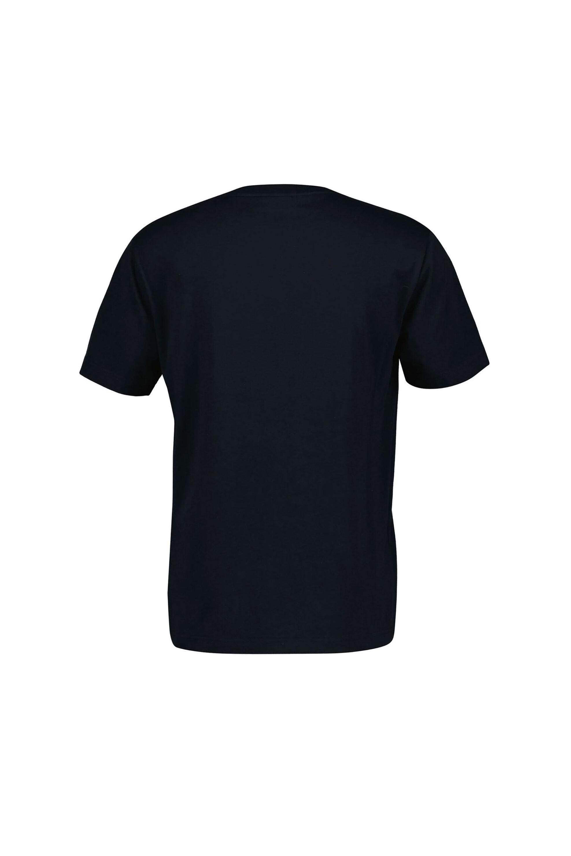 Gant Ανδρικό T-Shirt με Graphic Logo Print Regular Fit - 2003402 Μαύρο