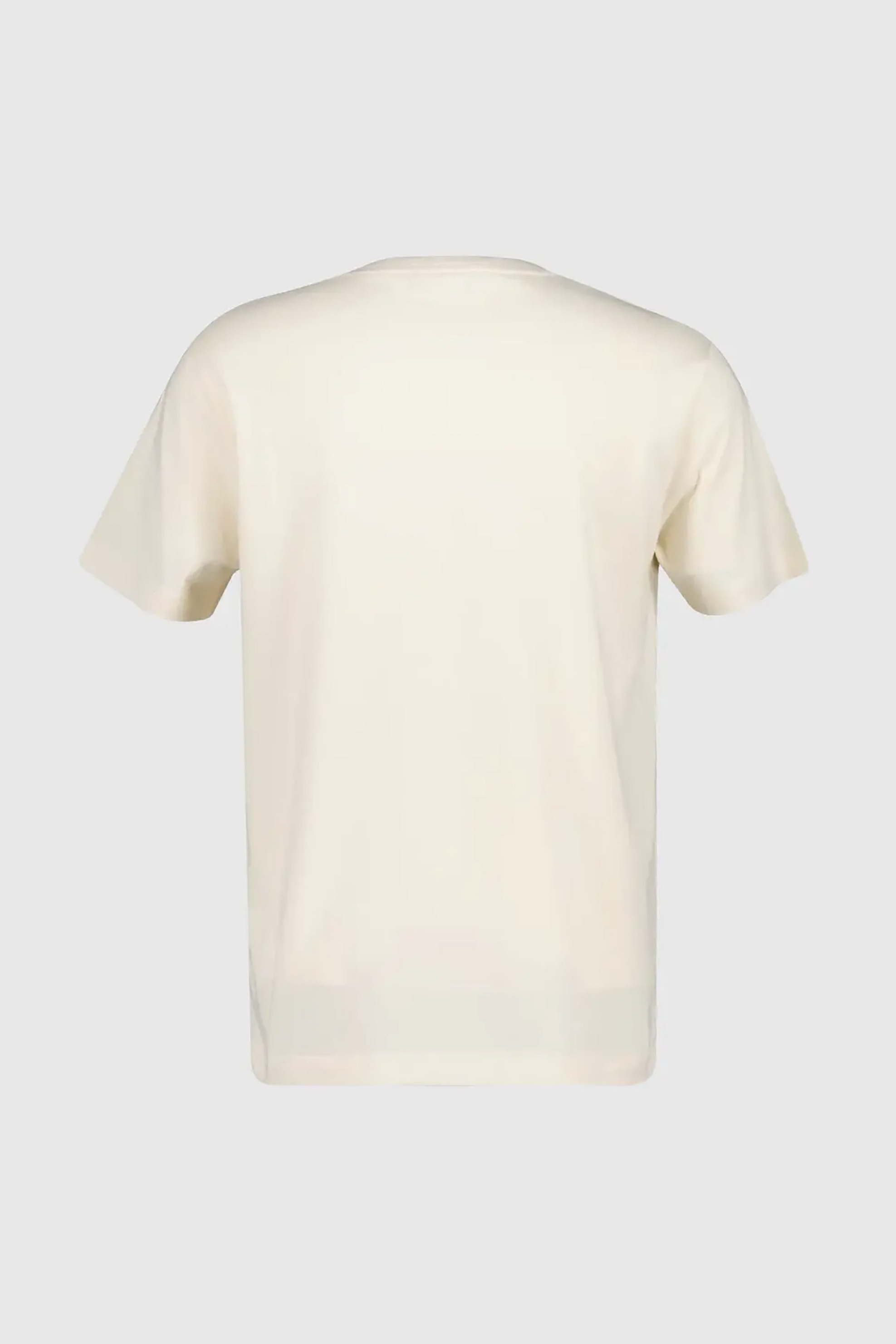 Gant Ανδρικό T-Shirt με Graphic Print Regular Fit - 2003429 Εκρού
