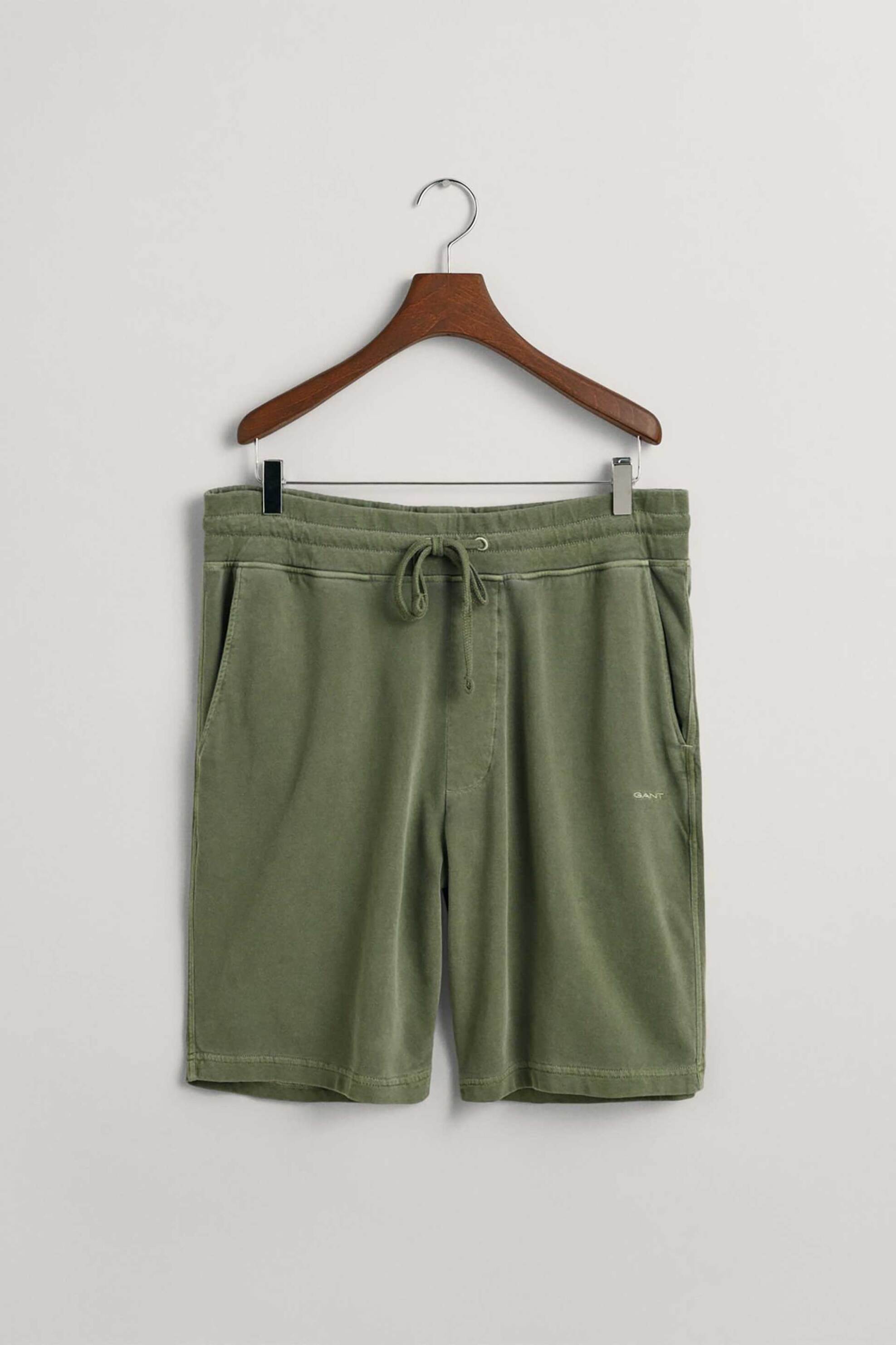 Ανδρική Μόδα > Ανδρικά Ρούχα > Ανδρικές Βερμούδες Gant ανδρική βερμούδα με ελαστική μέση Regular Fit - 2013021 Πράσινο