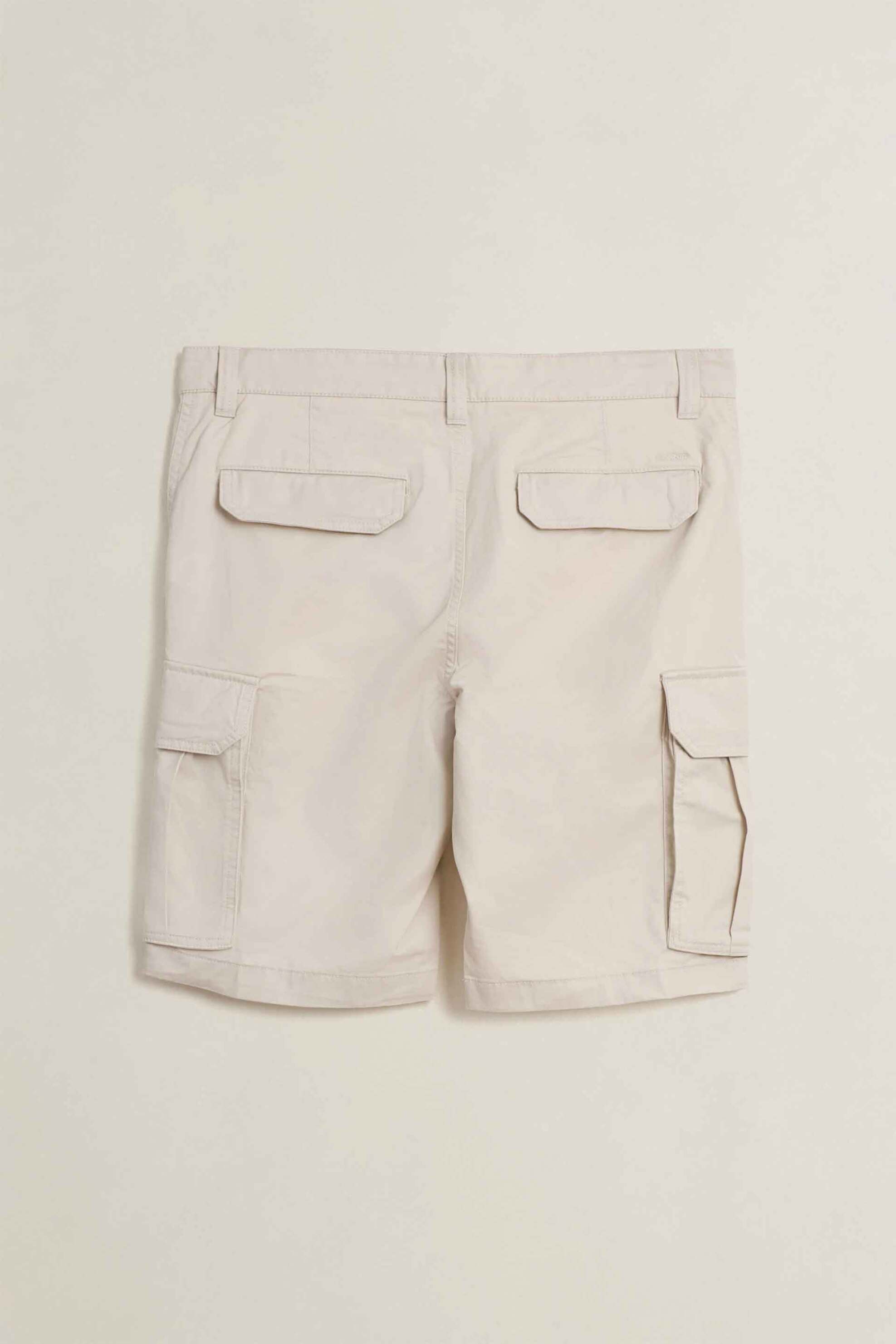 Gant Ανδρική Βερμούδα Cargo Regular Fit - 205630 Εκρού