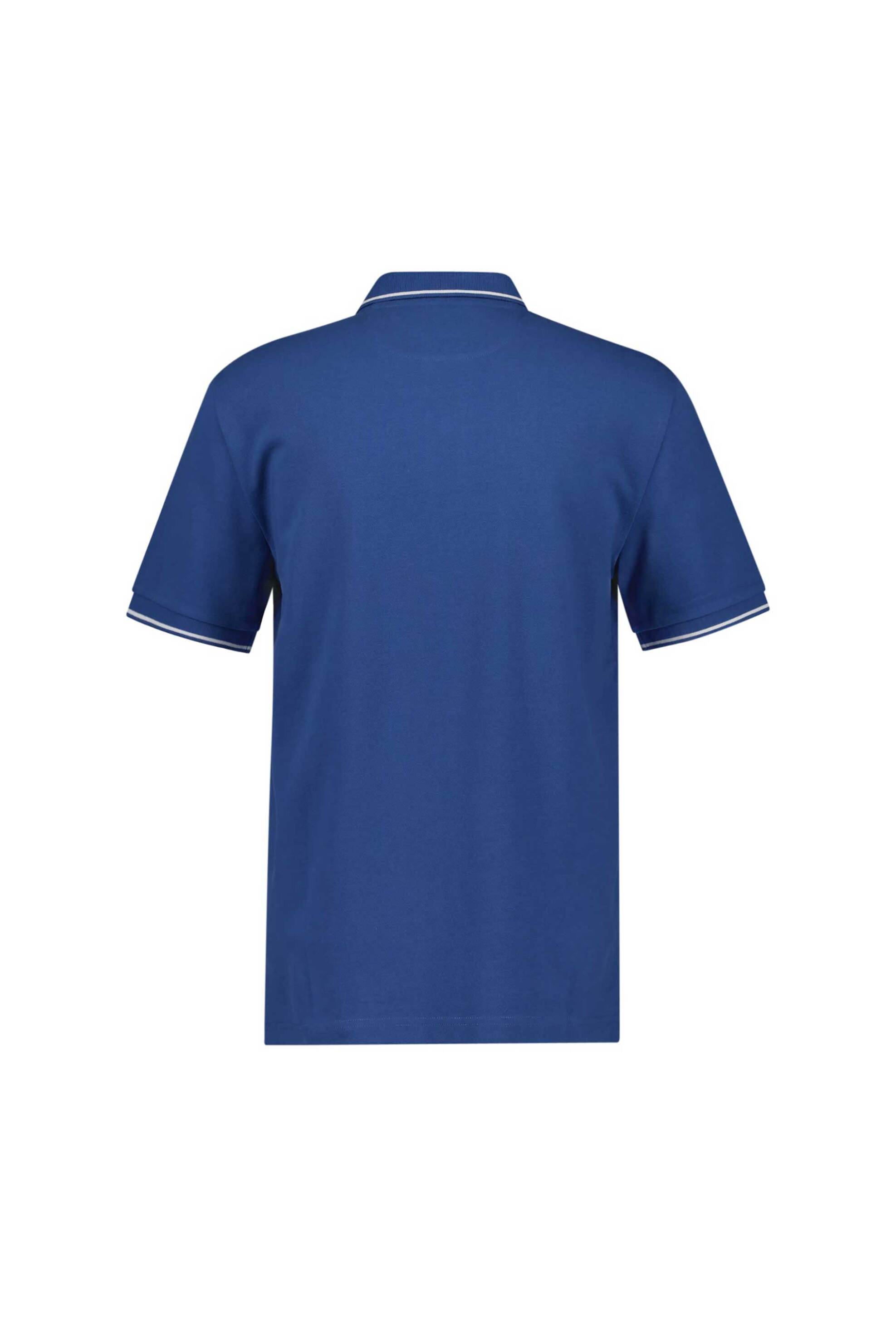 Gant Ανδρική Μπλούζα Πόλο Πικέ με Contrast Trims Regular Fit - 2062034 Μπλε